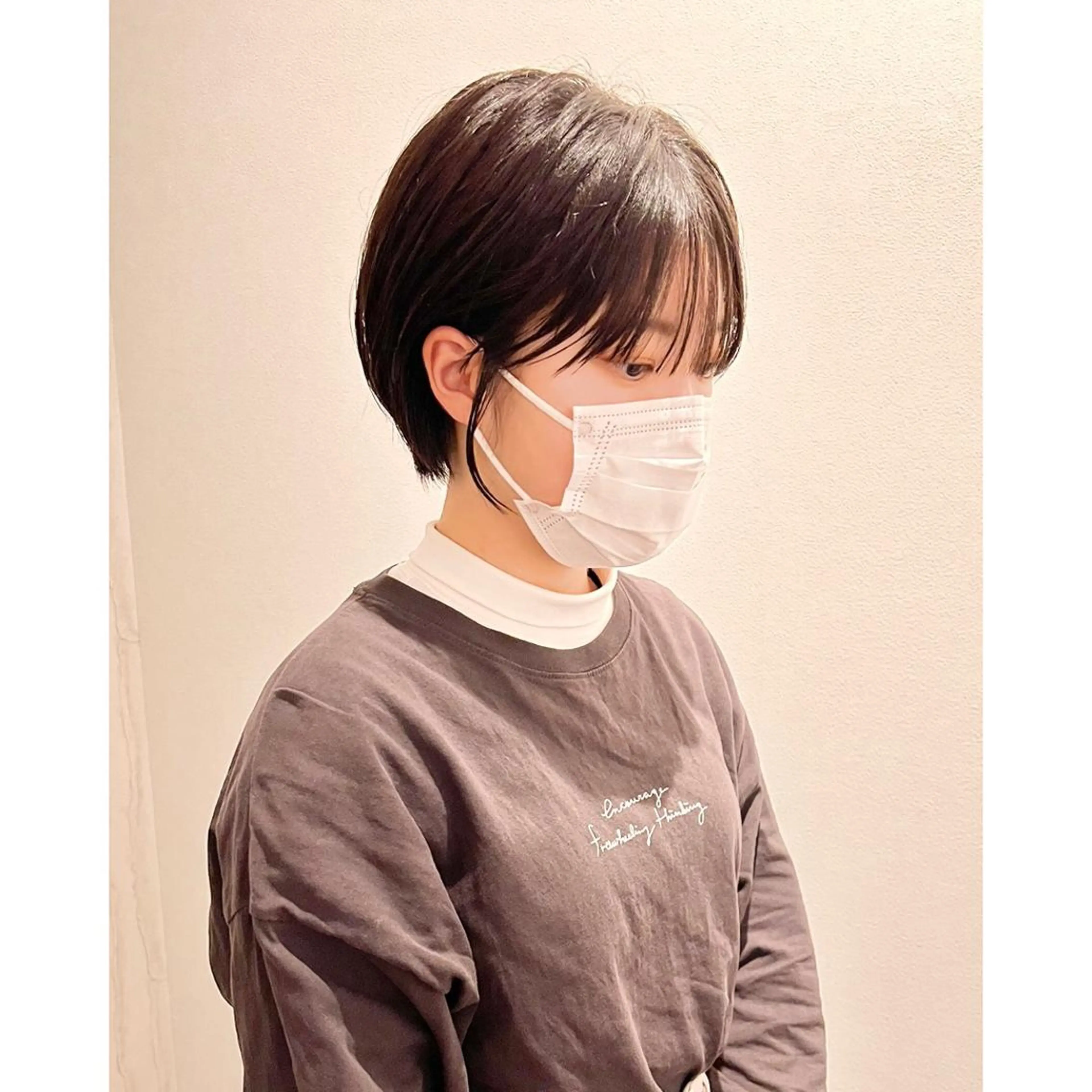 ショート re.share所属・茅ヶ崎/ショートボブ /ハイトーン/片野のヘアスタイル