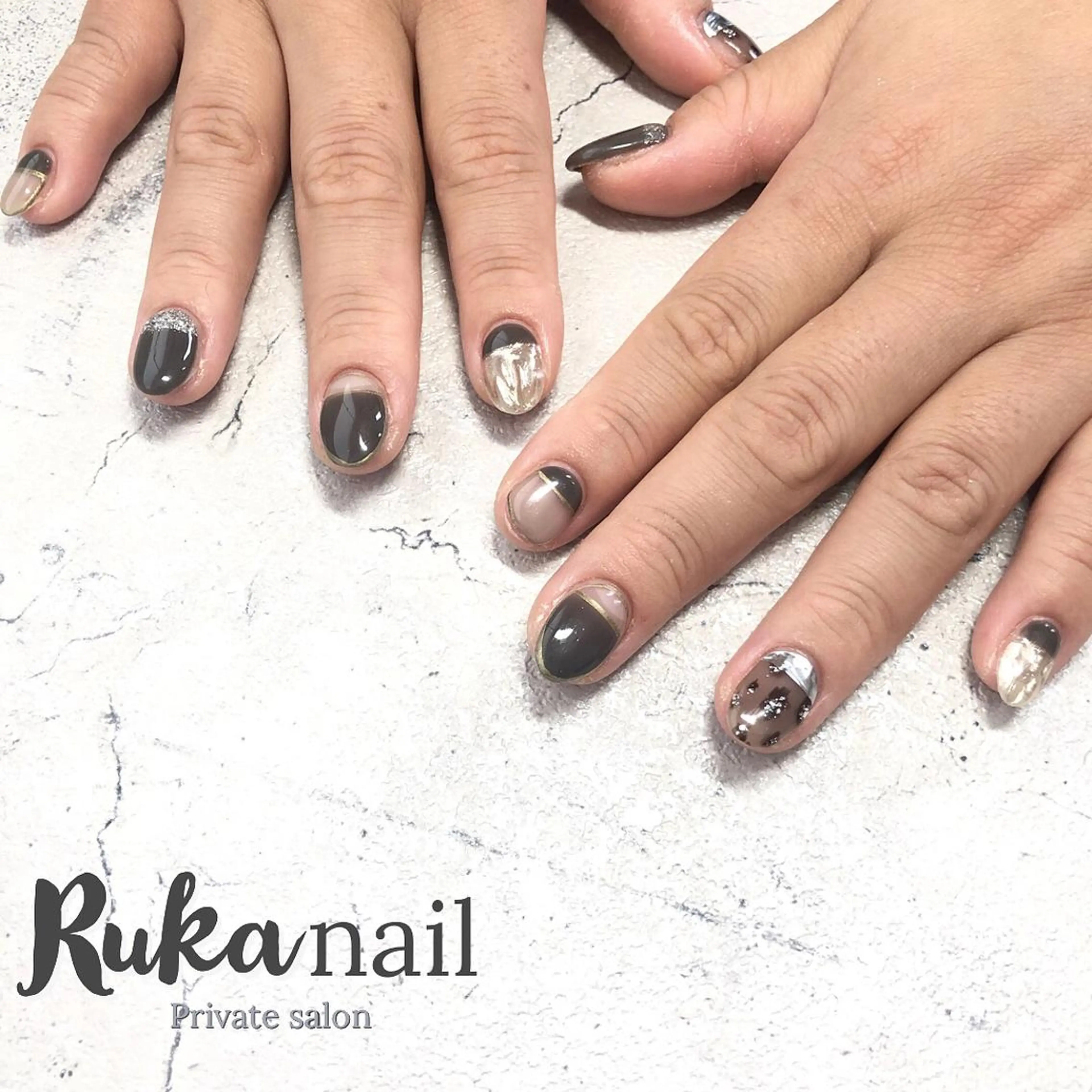 ネイル 丸川 遥のネイルデザイン