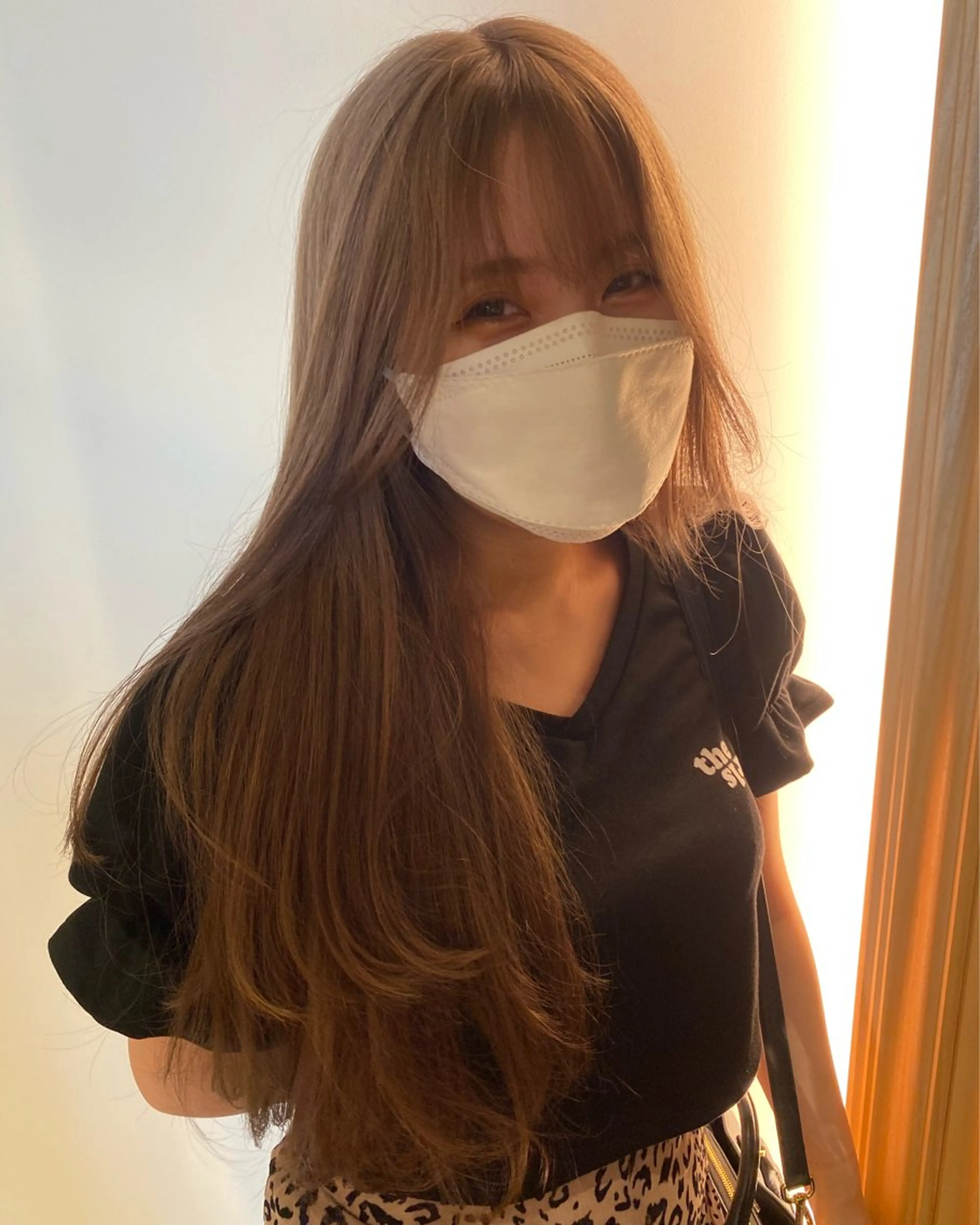 ロング カラー 只野 真衣のヘアスタイル