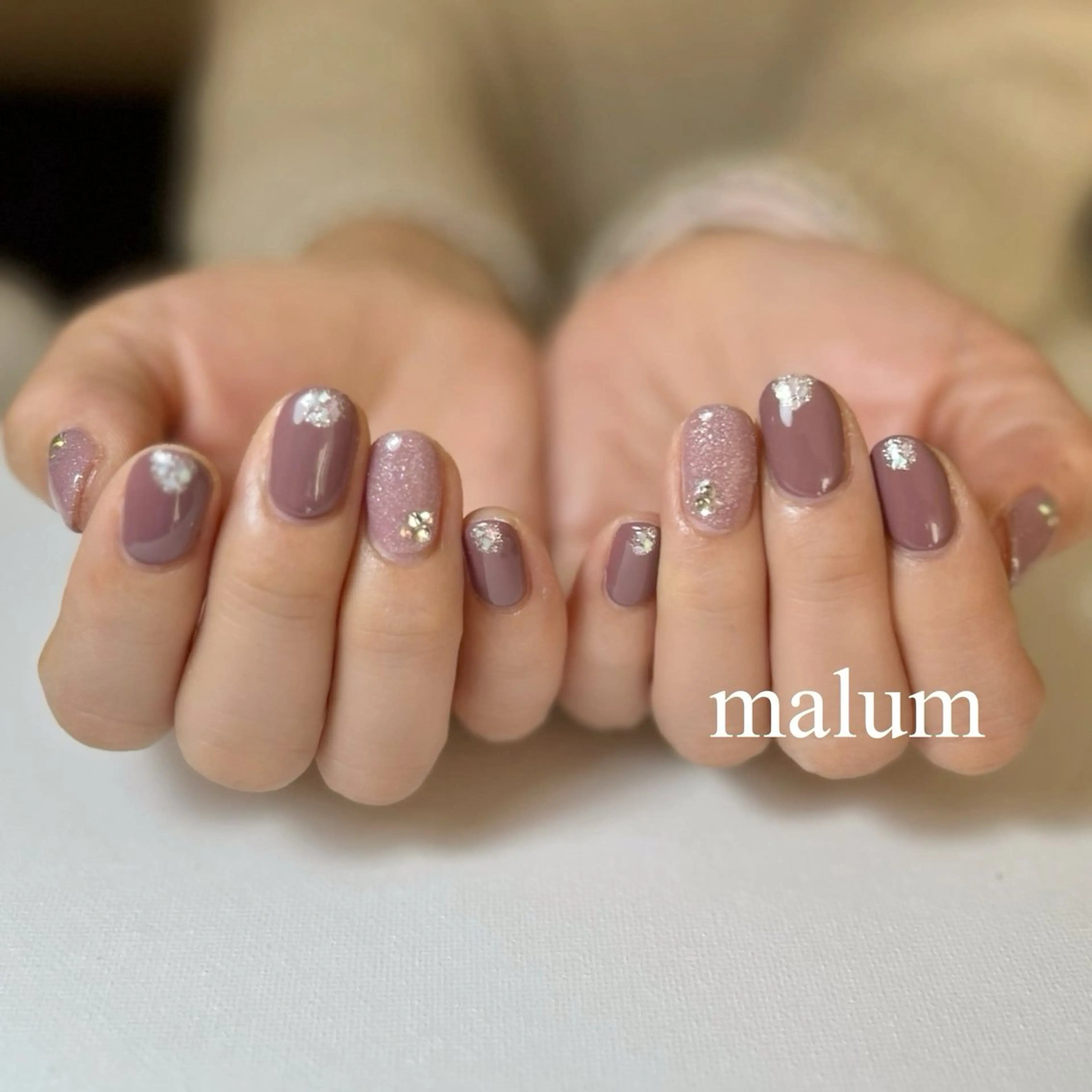 ネイル ハンドネイル malum nailのネイルデザイン