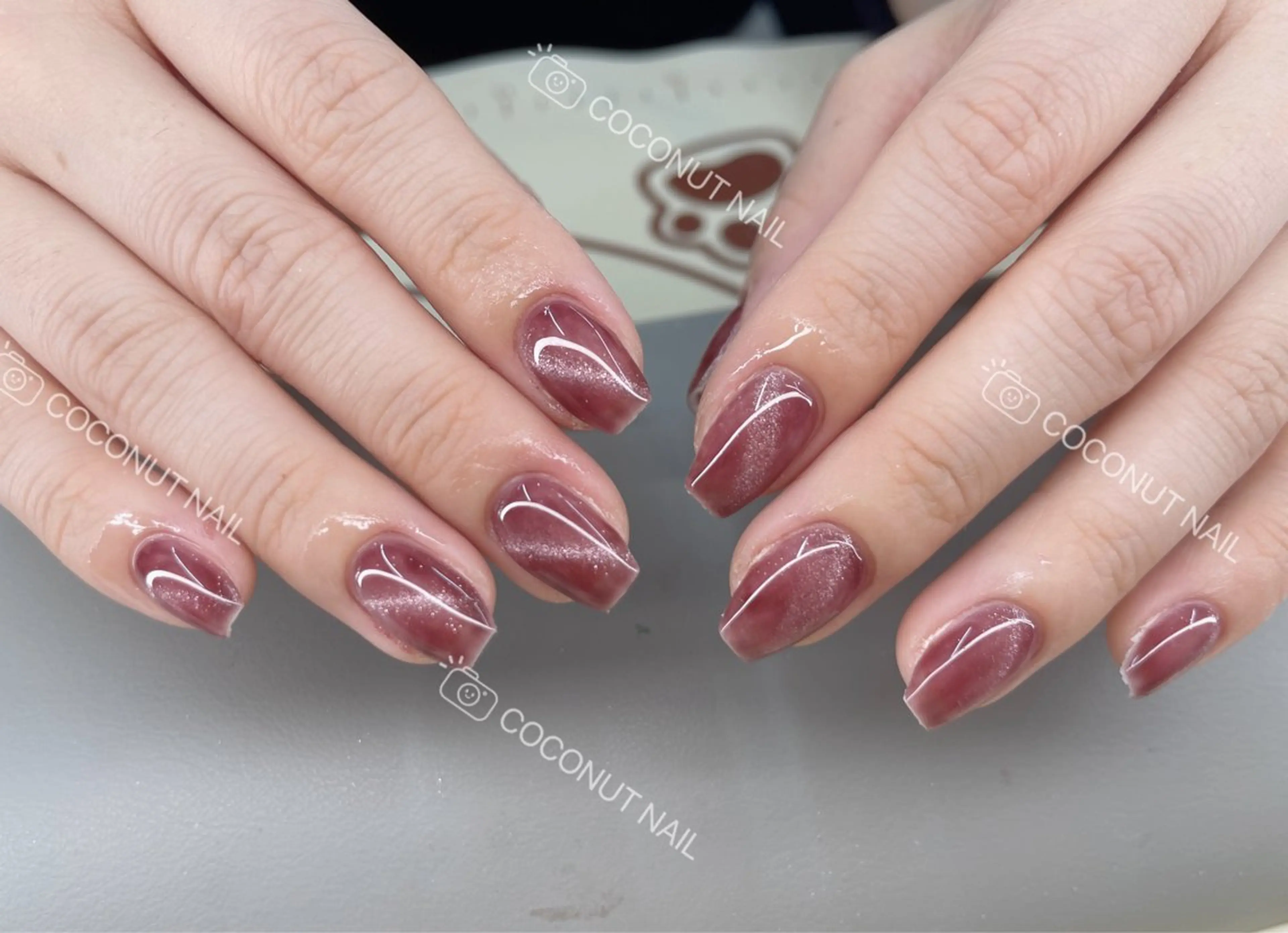 ネイル ハンドネイル 神田 ココナッツのネイルデザイン