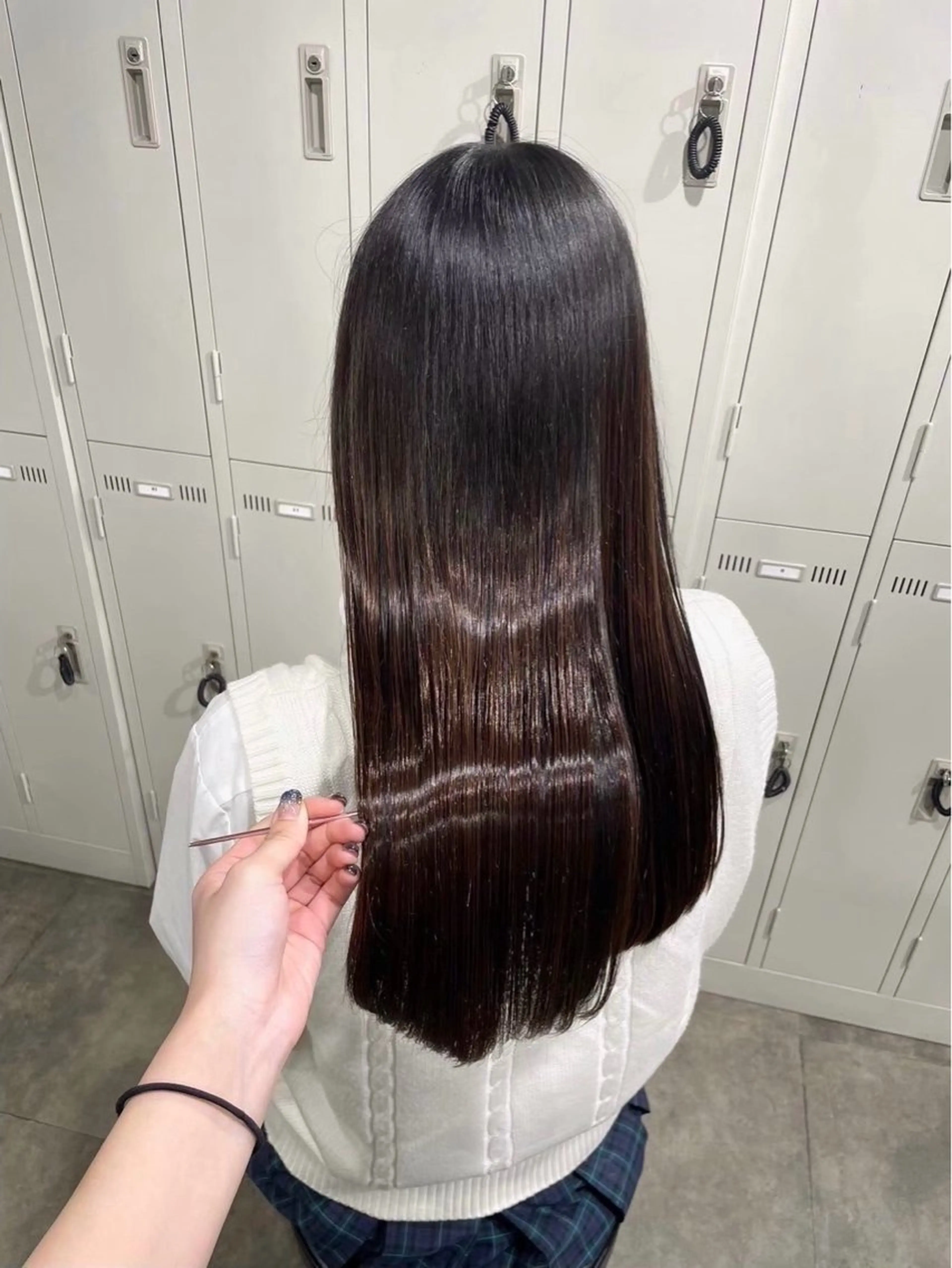 ロング 🤍韓国ワンホンヘ ア SHIONE🤍のヘアスタイル