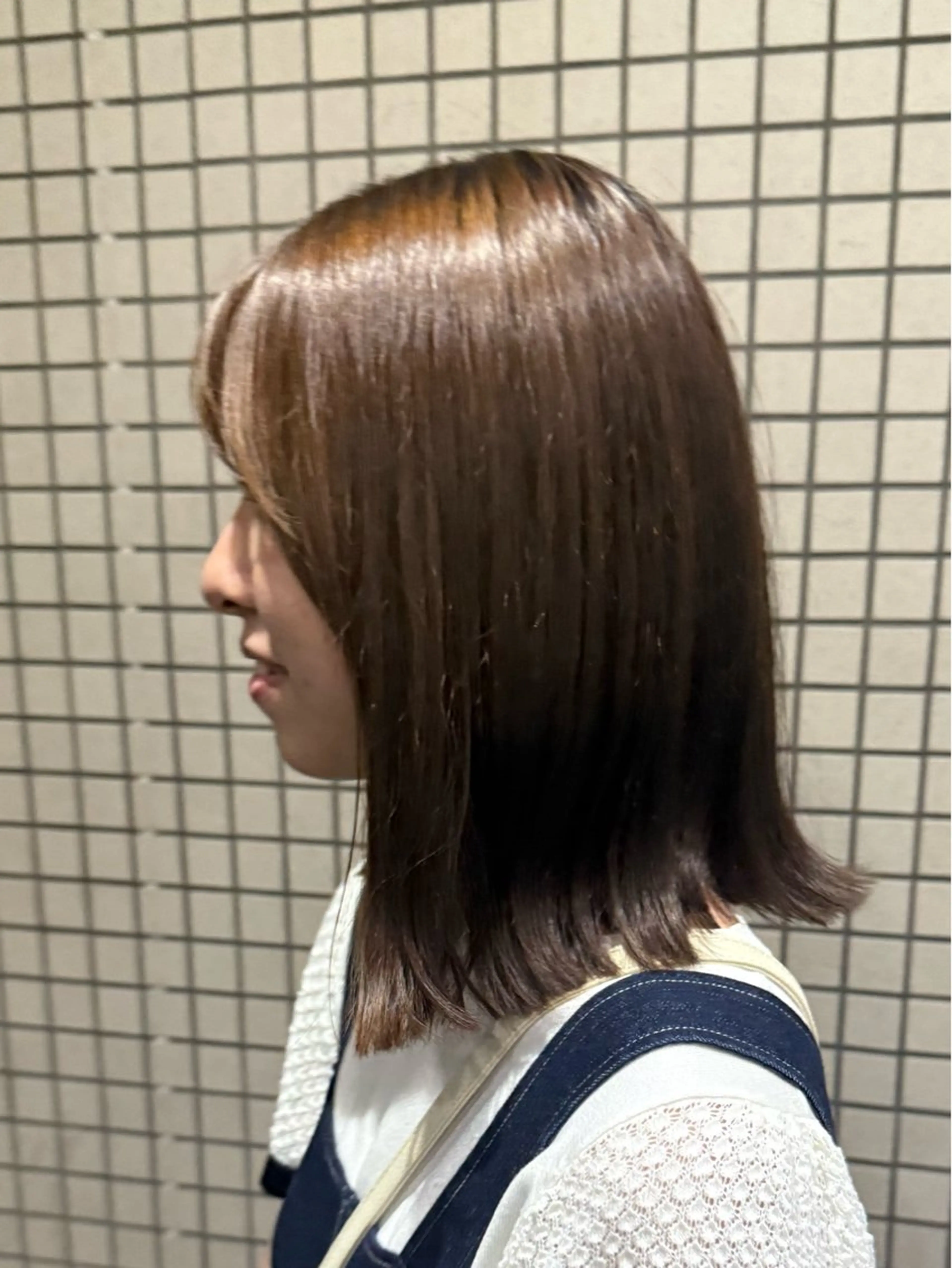 ミディアム 五味優莉🫧 ͛.* 似合わせ/レイヤーのヘアスタイル