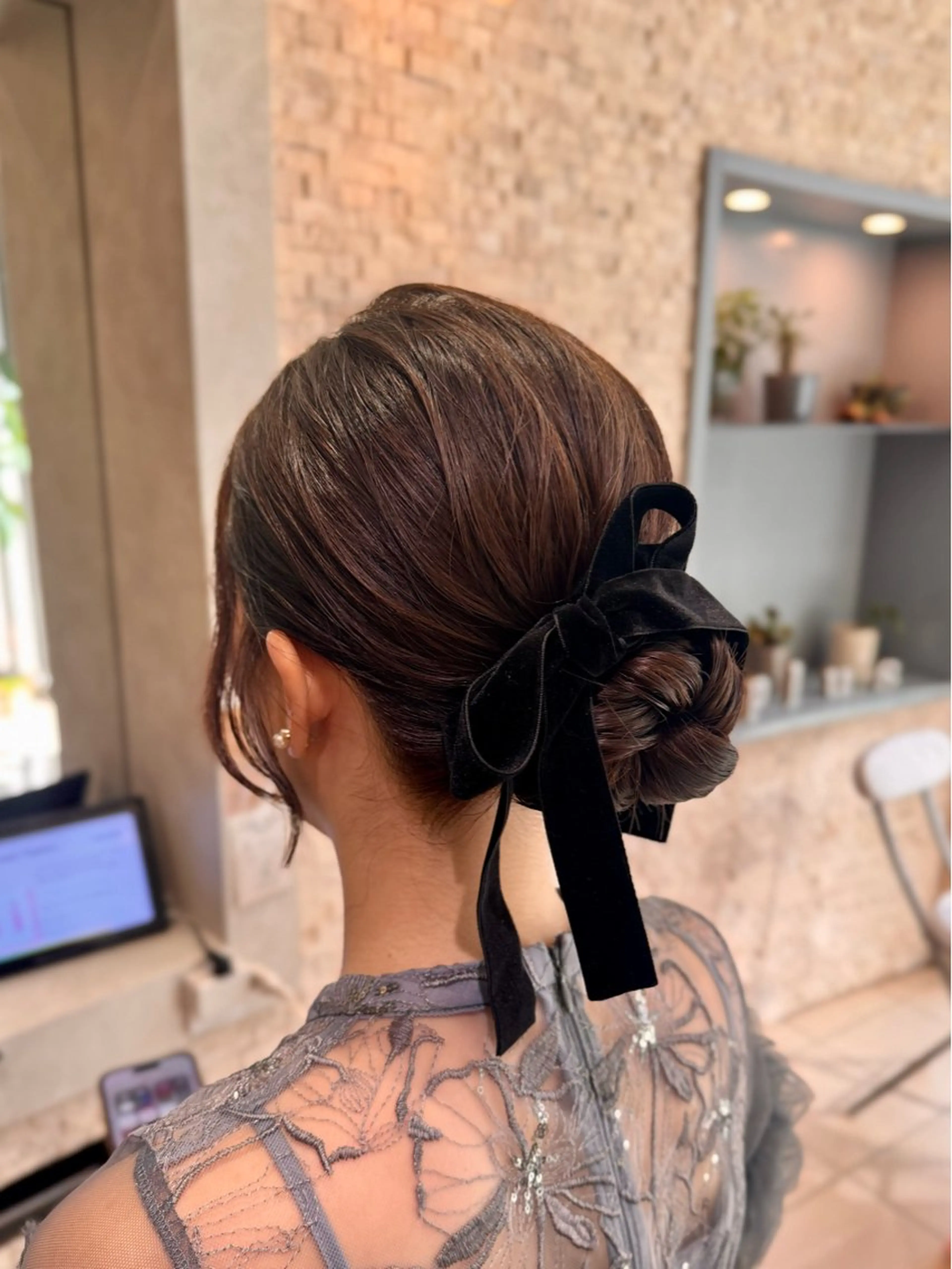 ヘアアレンジ ヘアセット 本多 美羽のヘアスタイル