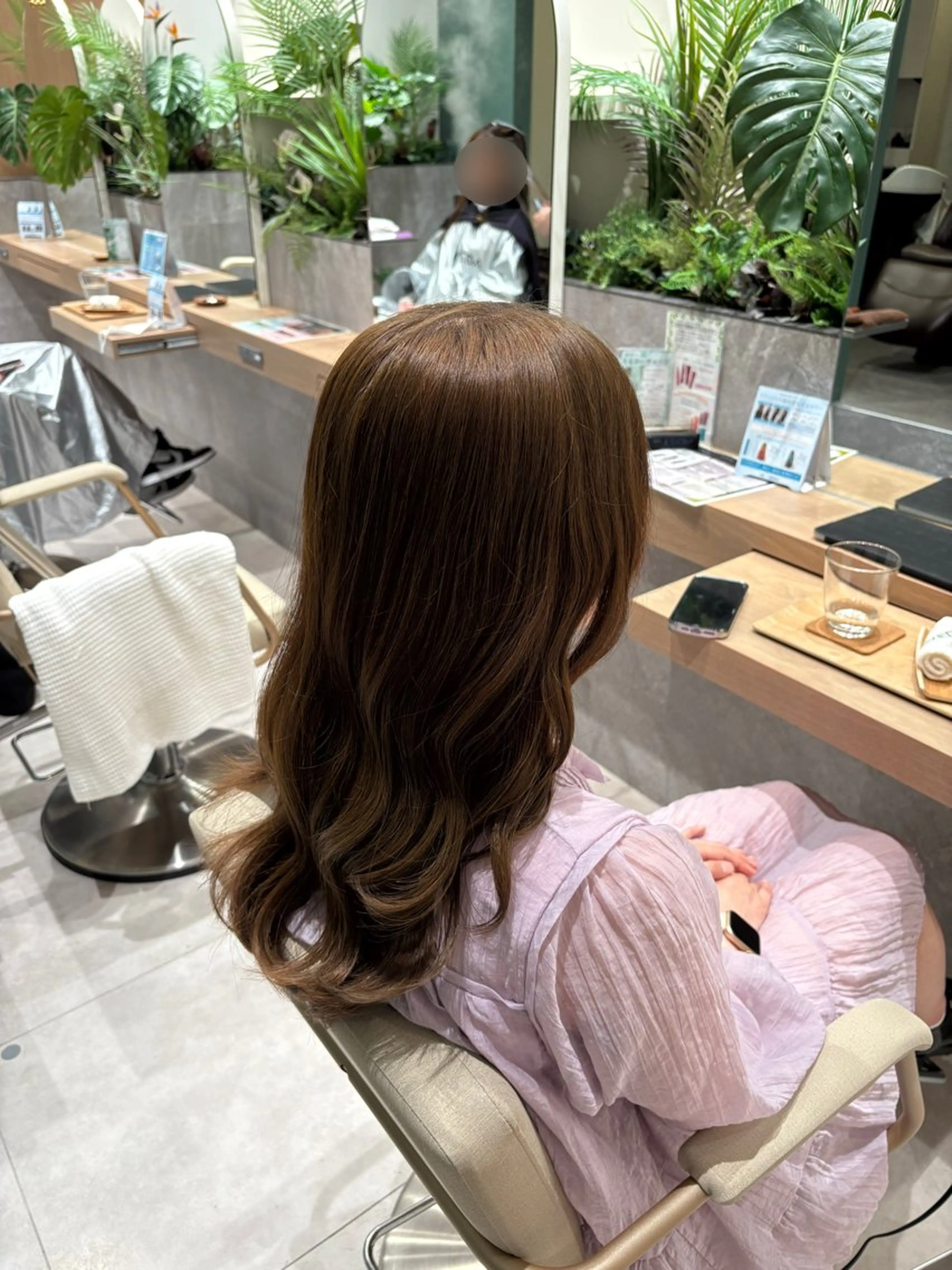 ロング 米田 穂乃花のヘアスタイル