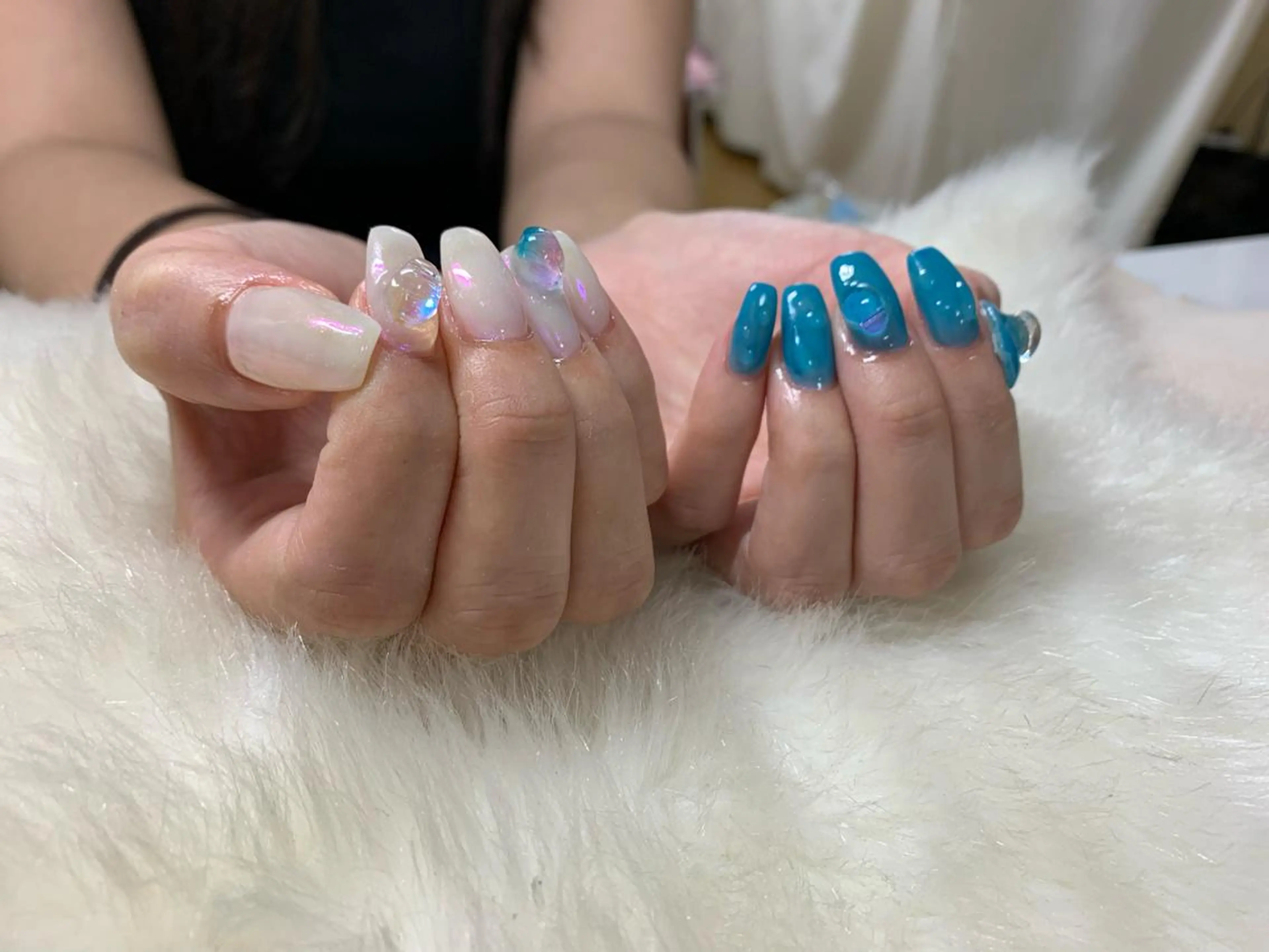 セミロング ハンドネイル ハンドケア Kono Nanamiのネイルデザイン