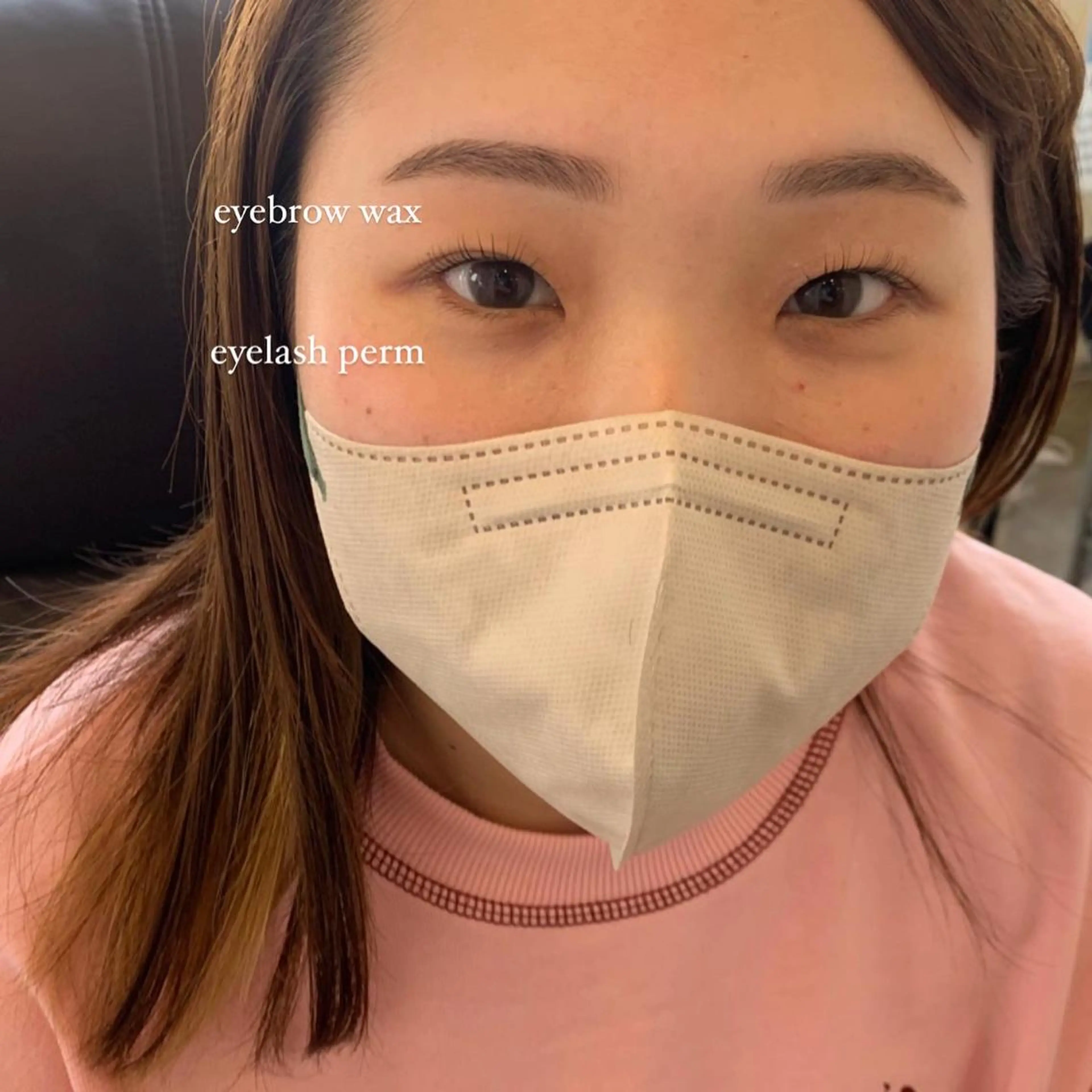 マツエク・マツパ アイブロウ 眉毛ワックス脱毛 一重×まつ毛パーマ yur西梅田 Hinaのマツエク・マツパデザイン