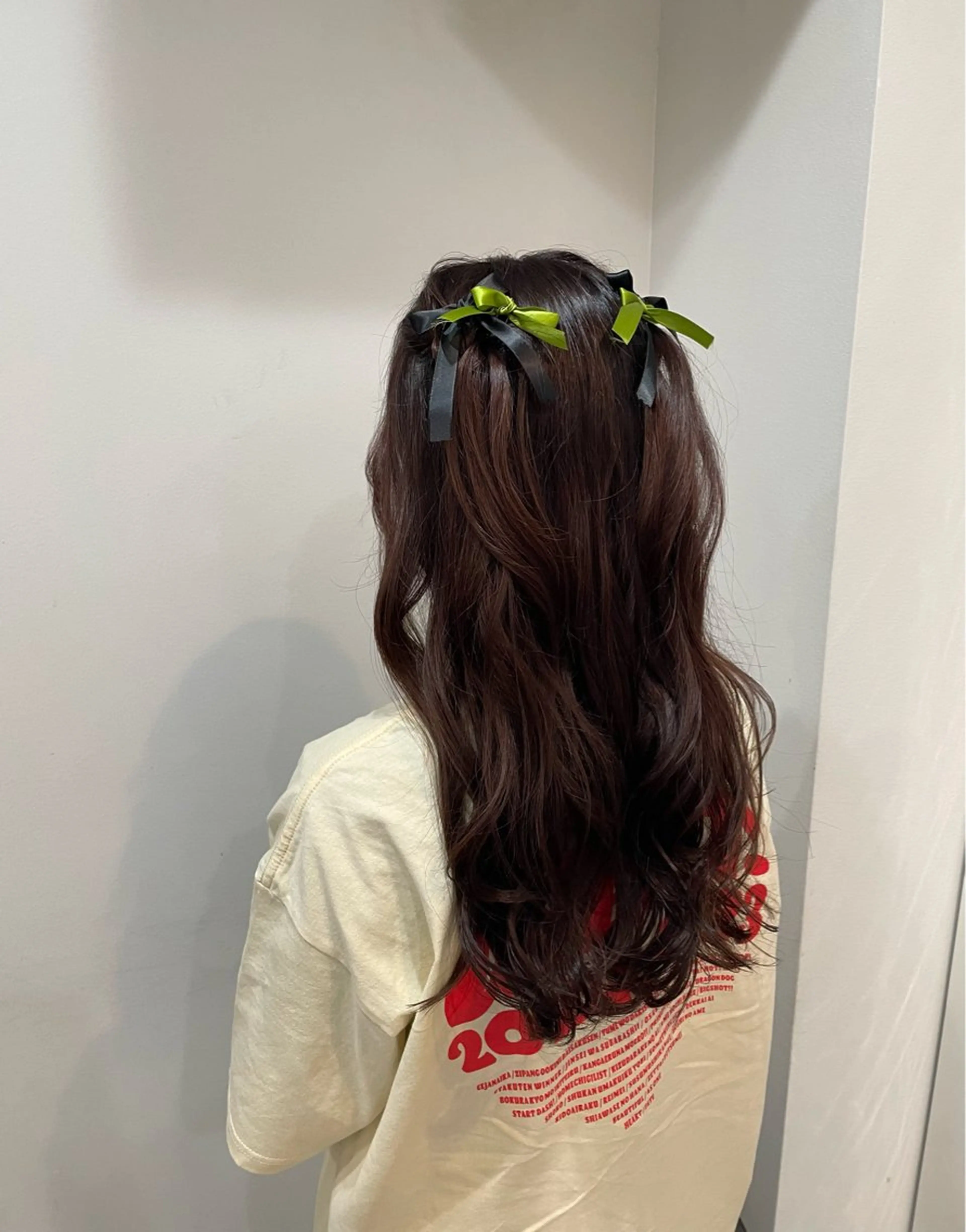 ロング ヘアアレンジ ヘアセット 藤掛 桜子のヘアスタイル