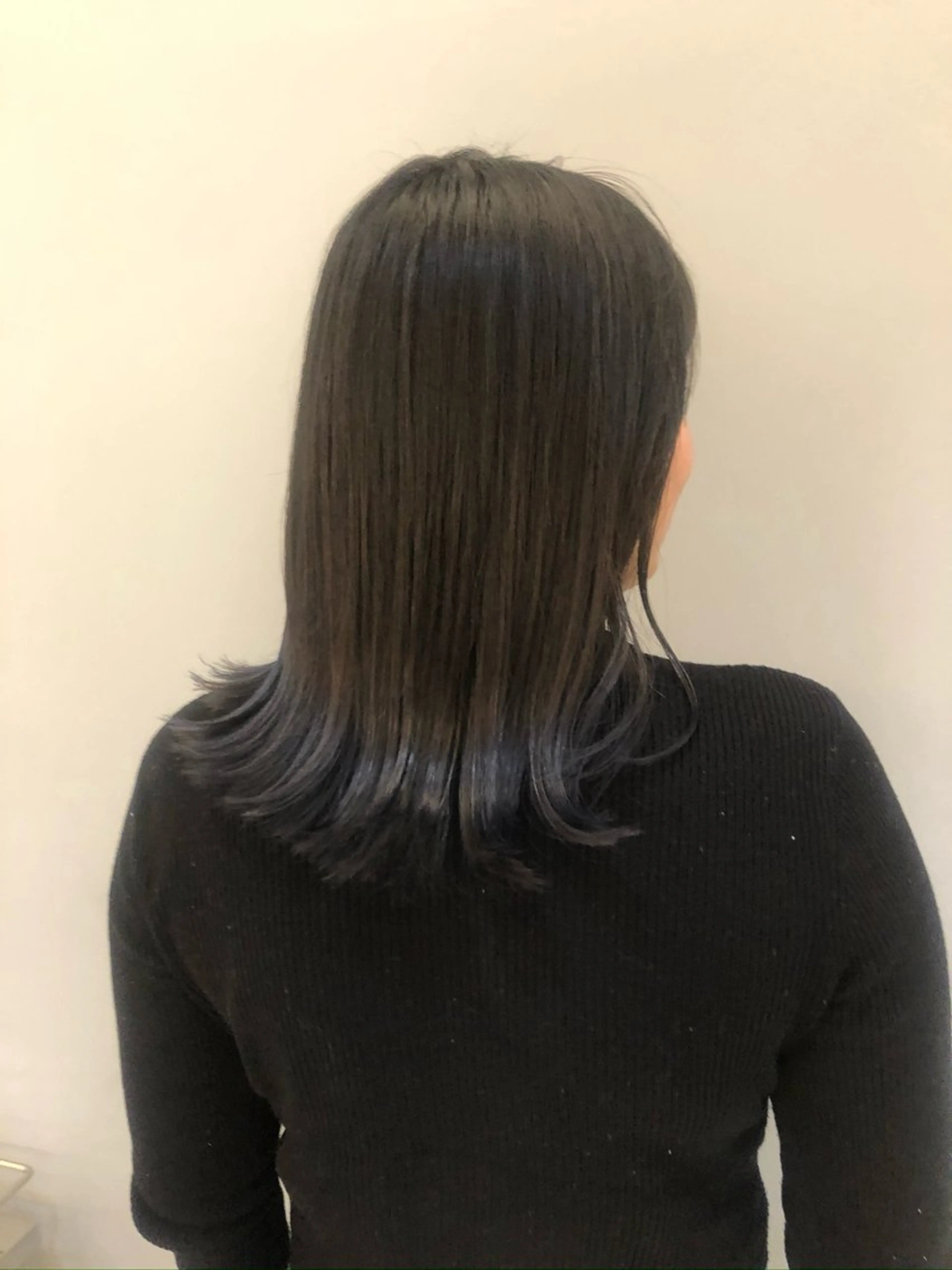 ロング カラー インナーカラー ネイビーカラー ヘアカラー TELA HAIR南流山店所属・TELA HAIR Annaのヘアスタイル