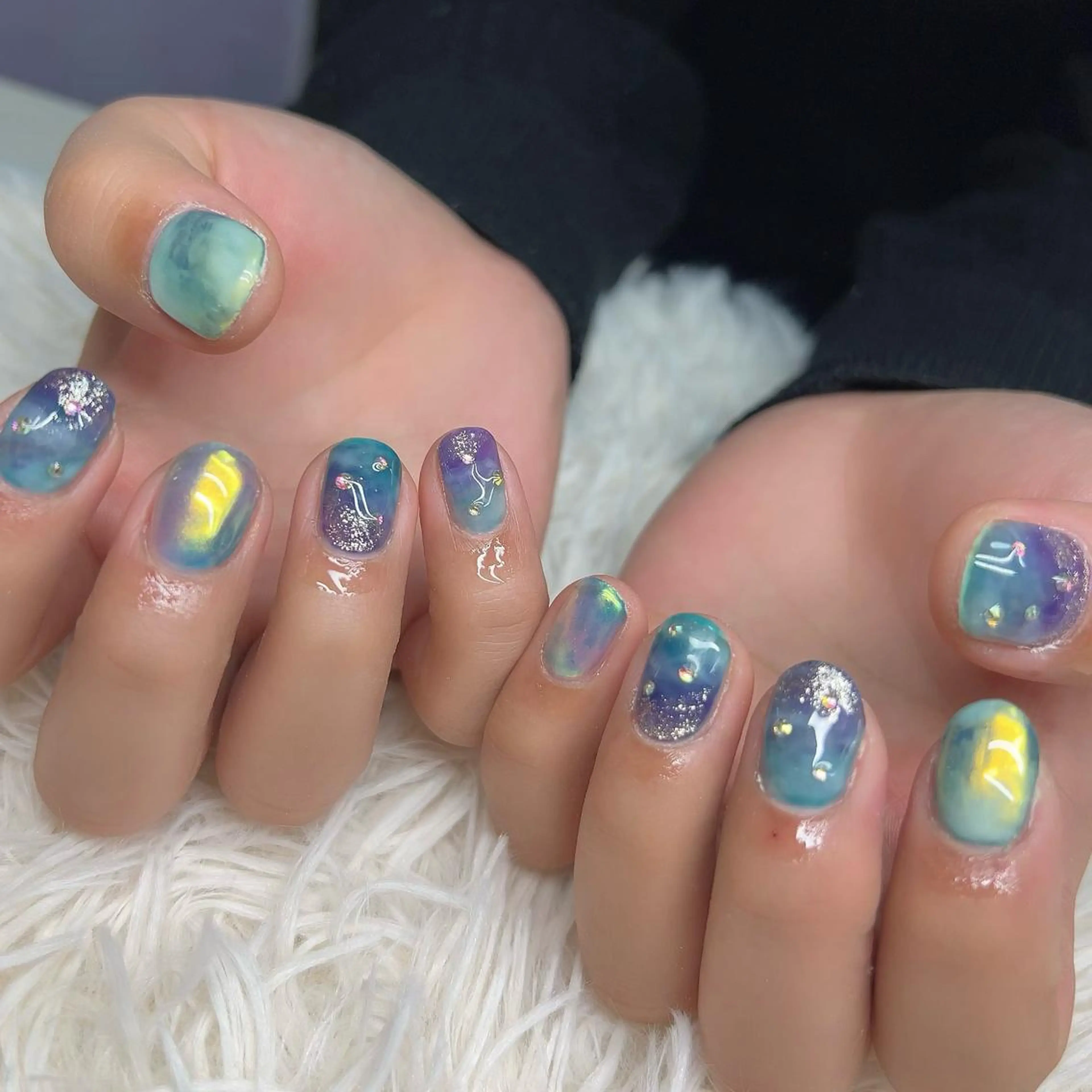 ネイル ハンドネイル 【Yappy🌈】 💖P-tanaのネイルデザイン