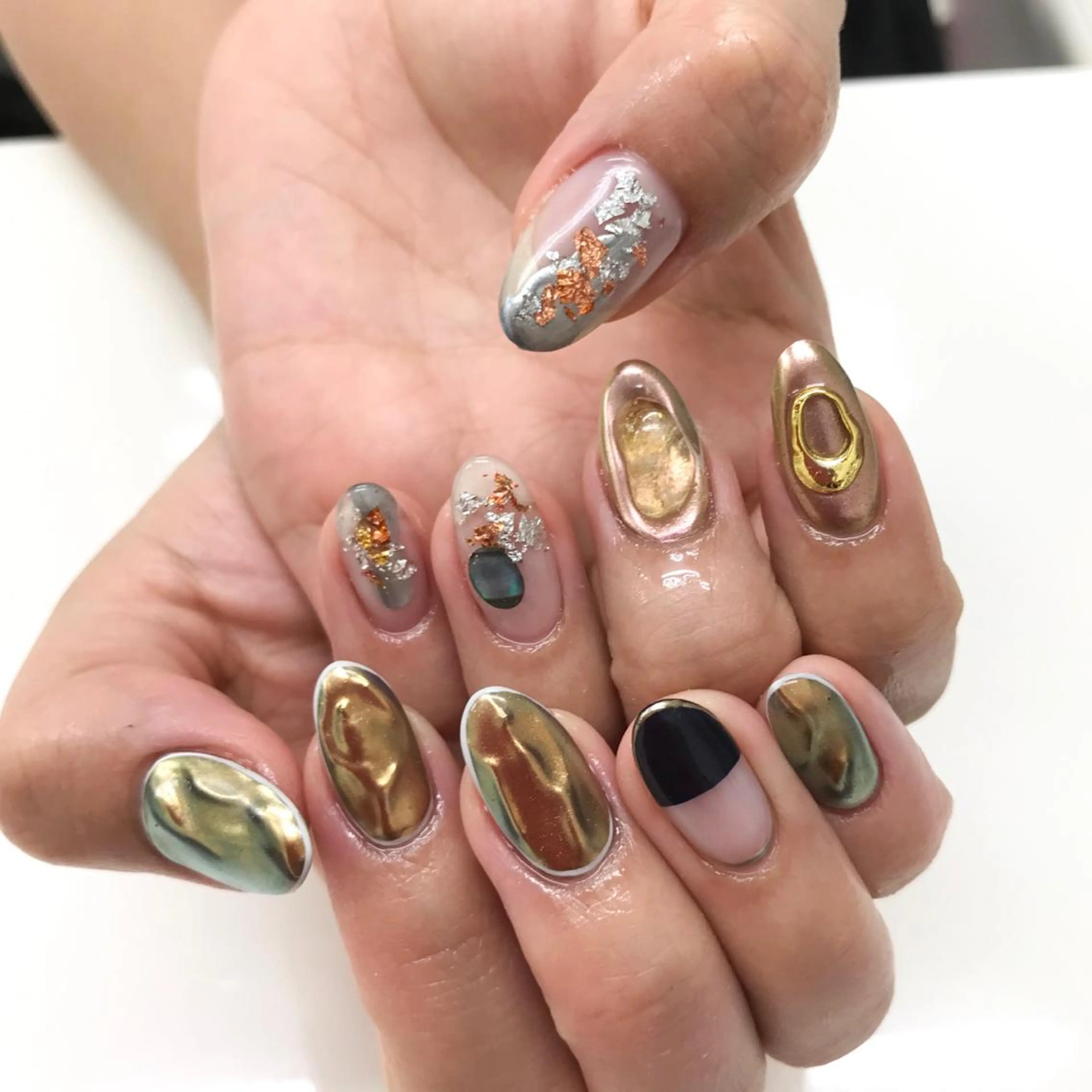 ネイル ハンドネイル Hisaka Mikiのネイルデザイン