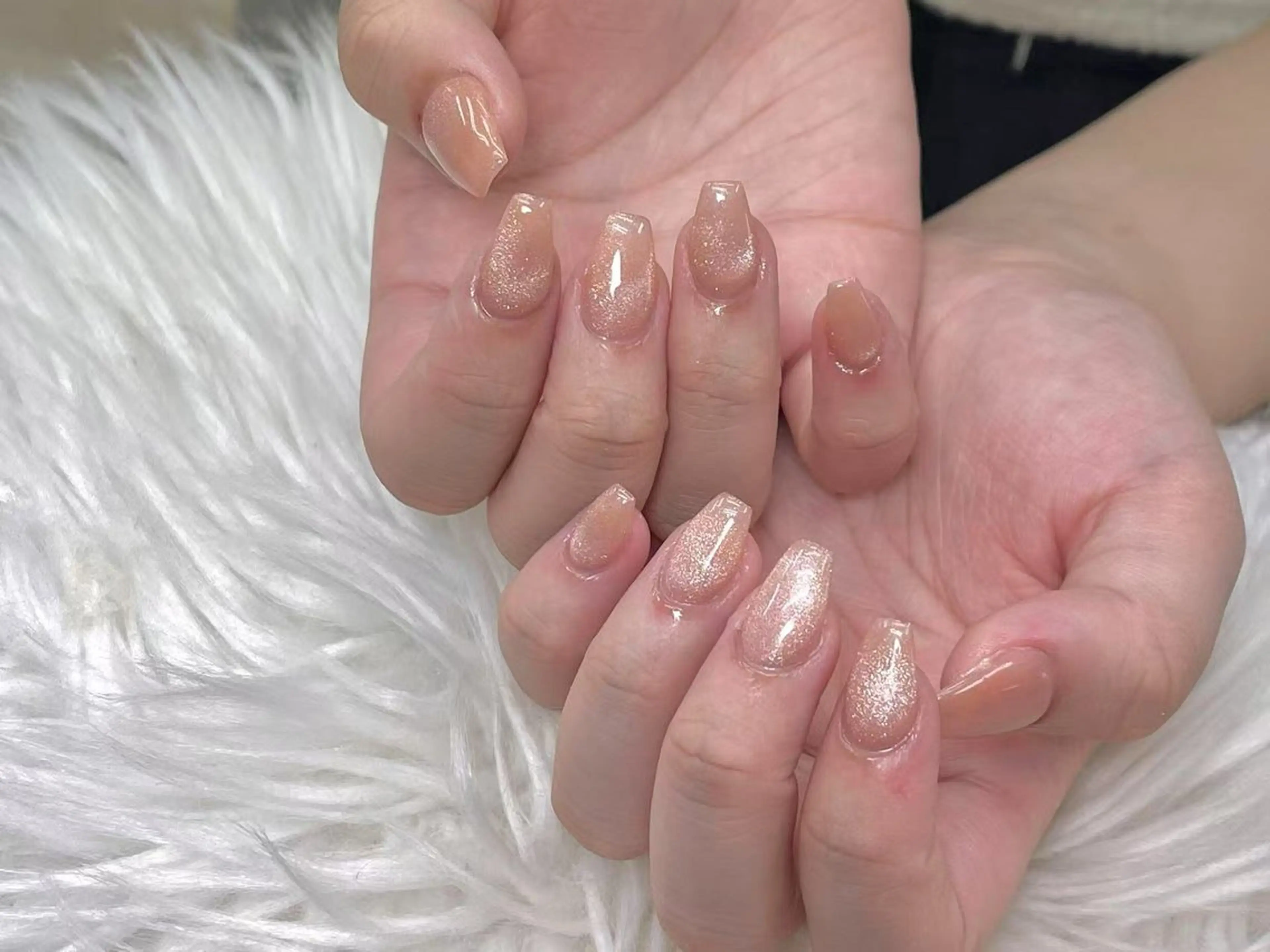 メンズ ネイル アートネイル フレンチネイル ジェルネイル キラキラネイル パラジェル ハンドネイル Bloom スカルプ専門店のネイルデザイン