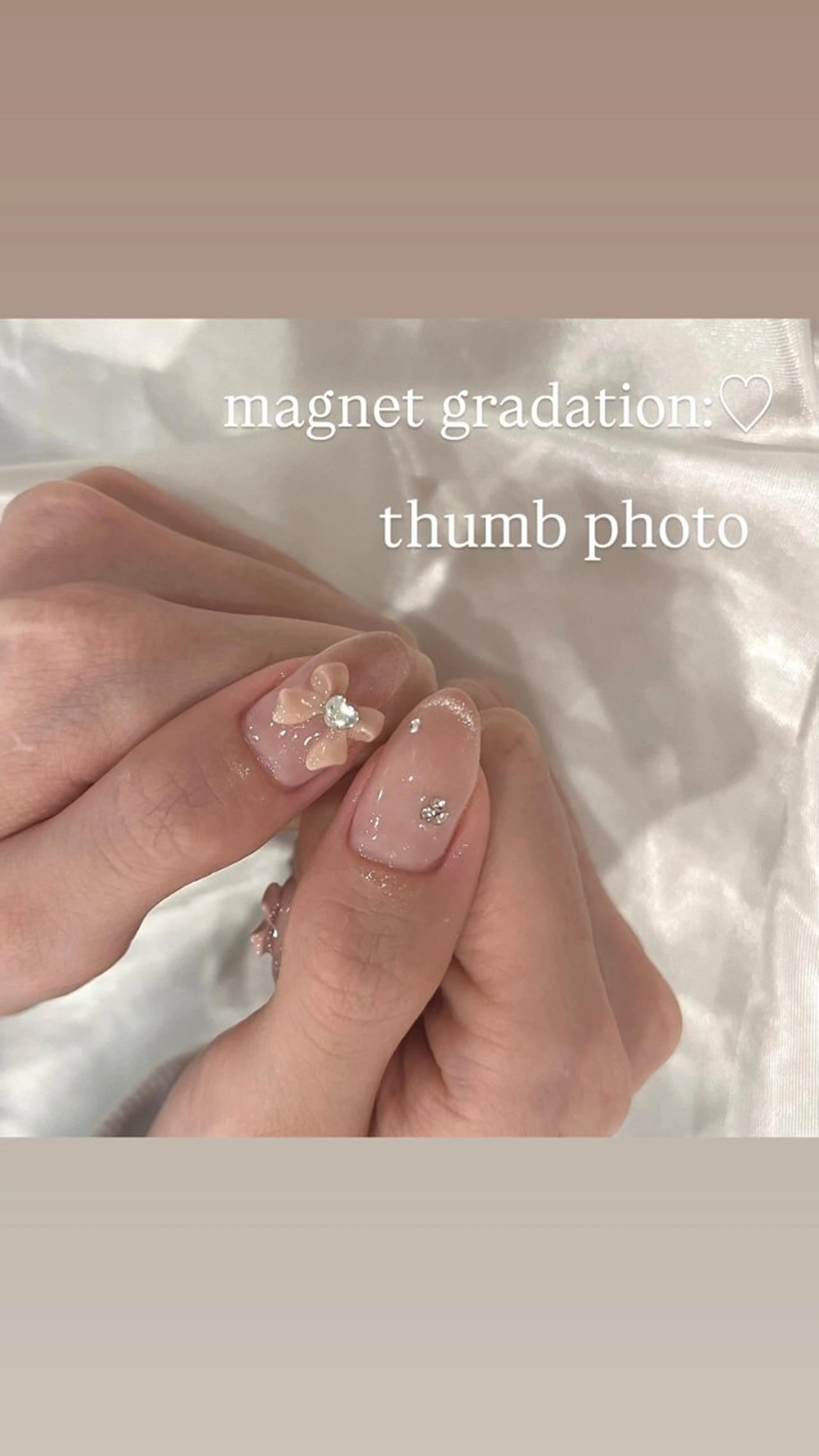 ネイル マグネットネイル ハンドネイル ♡Tajima Yumeka♡のネイルデザイン