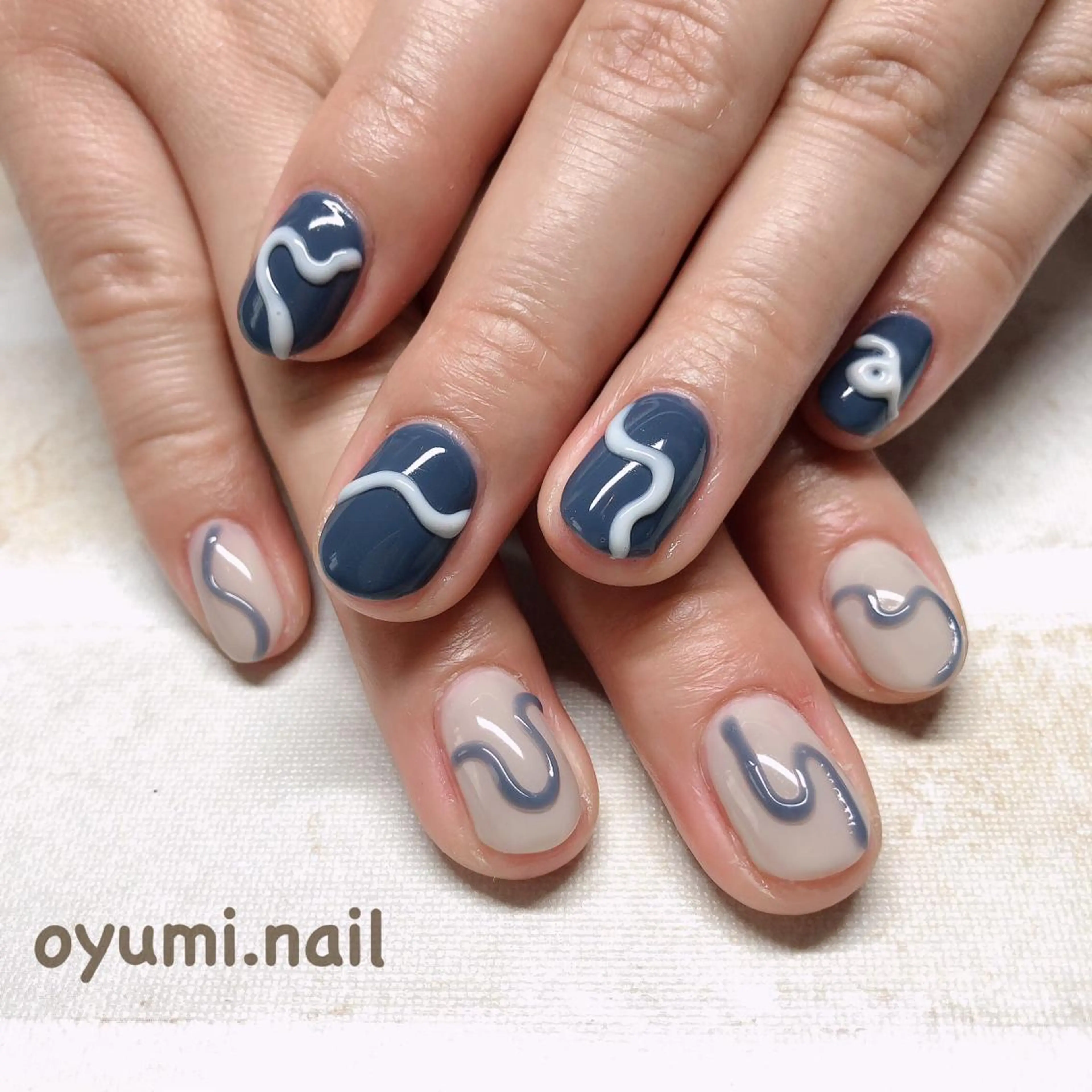 ネイル ジェルネイル グラデーション パラジェル ハンドネイル takanashi yumiのネイルデザイン