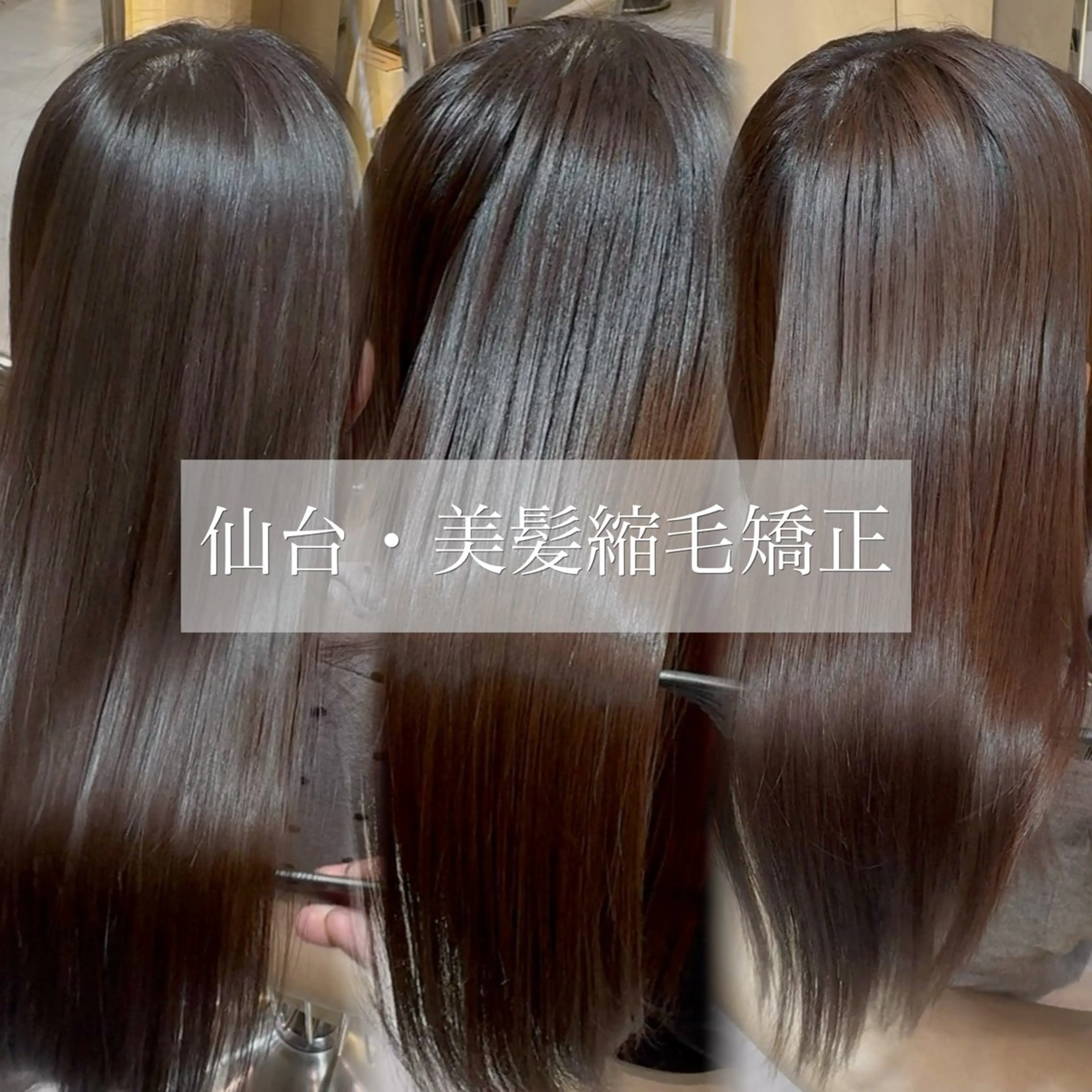 ロング カット 縮毛矯正 トリートメント 似合わせレイヤー・ボ ブ タナカ レイヤのヘアスタイル