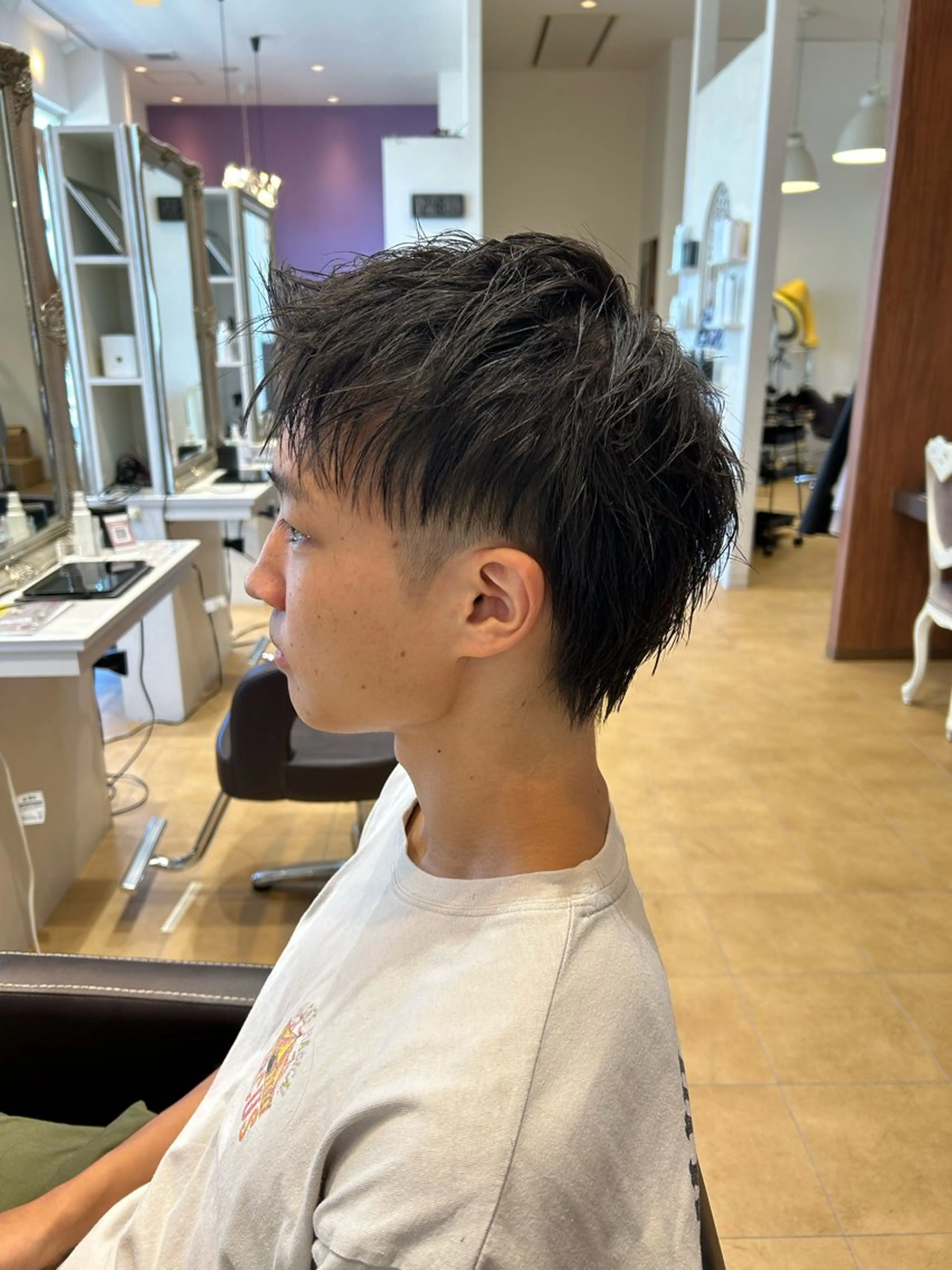 メンズ カット 今中 紗英のヘアスタイル