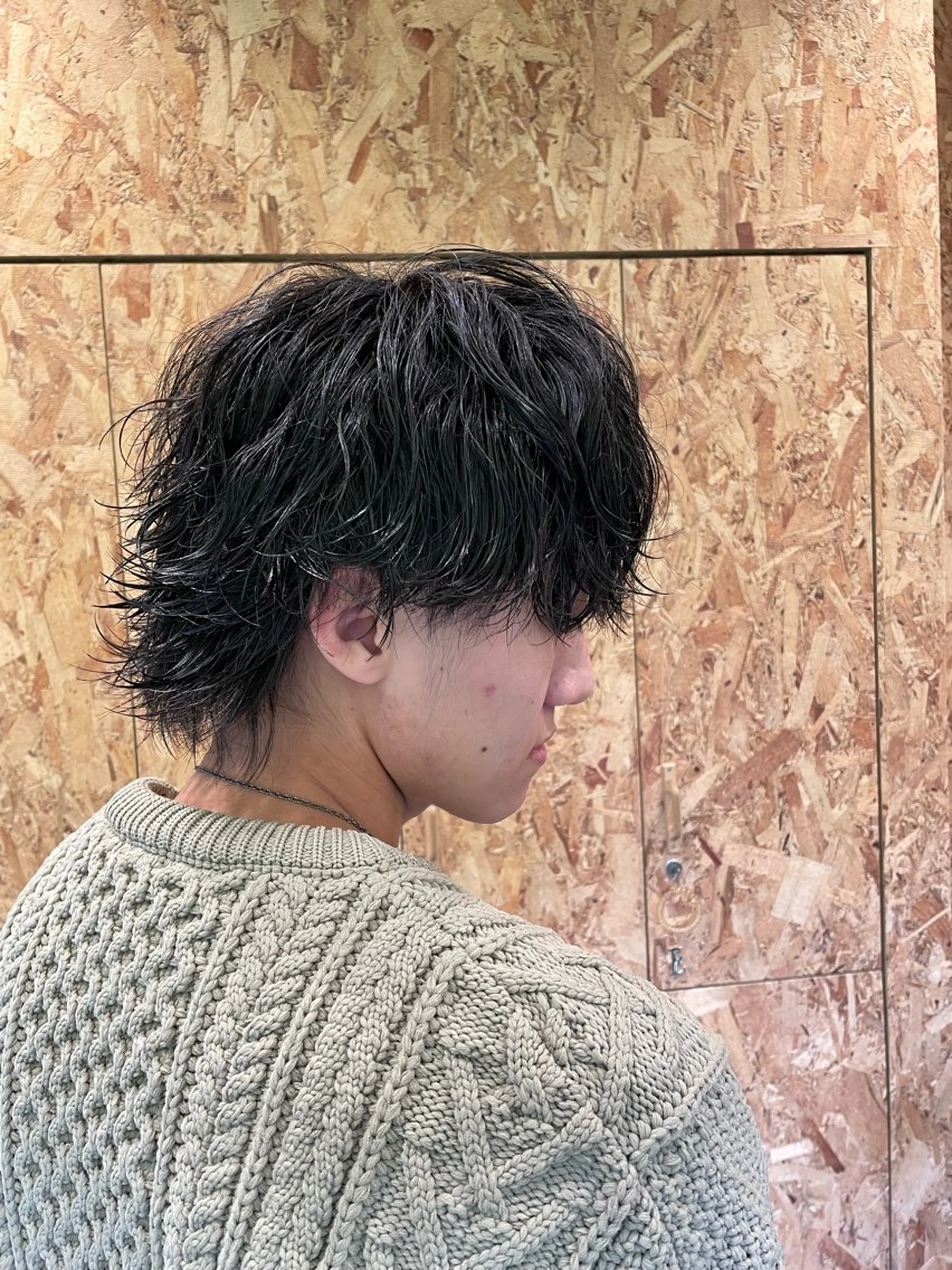 ショート パーマ メンズ 平野 拓海のヘアスタイル