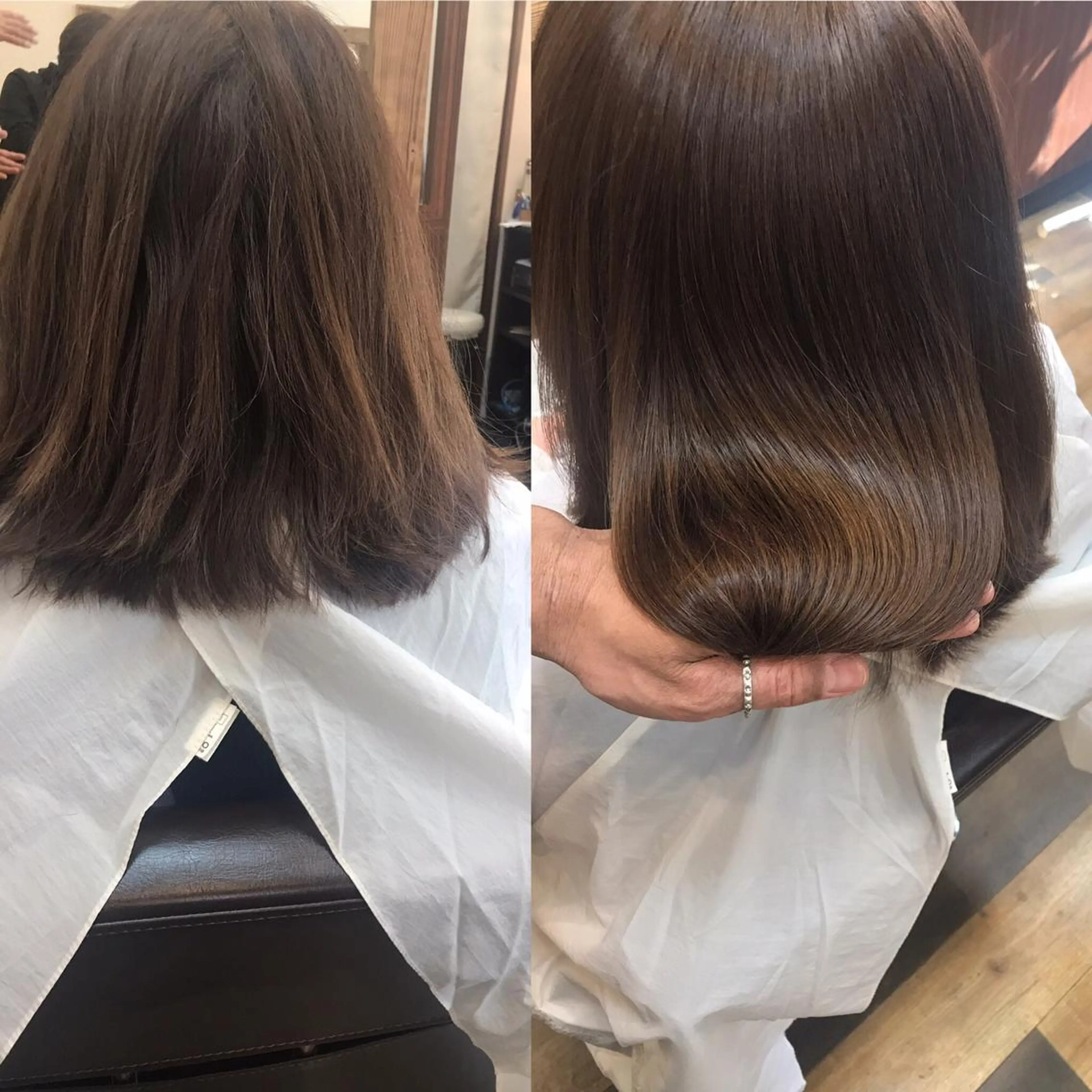 ミディアム カット トリートメント 髪穂庵 カミノキモチ所属・宮脇 雄司のヘアスタイル