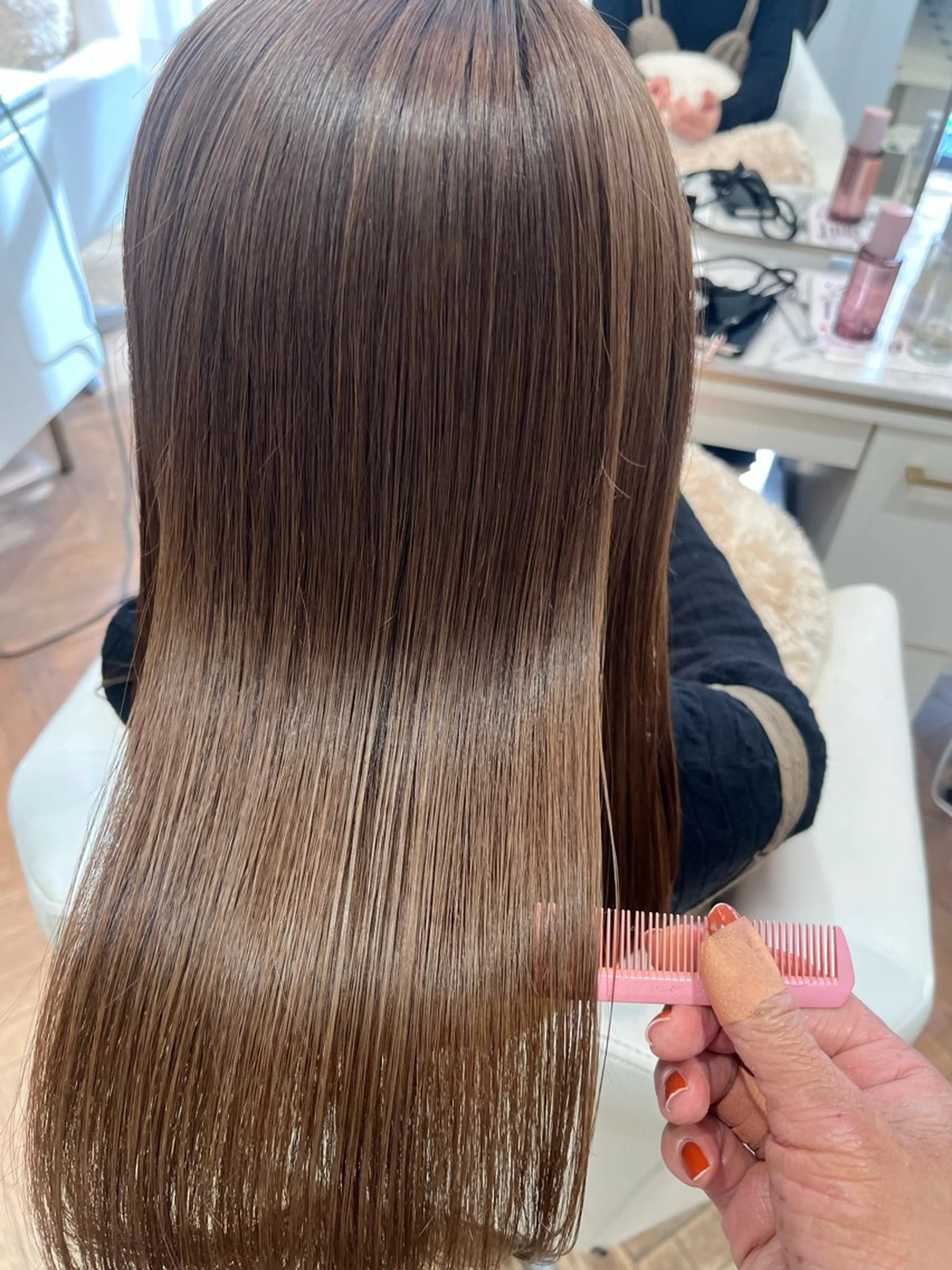 ロング カット トリートメント ELLE salon /ayakaのヘアスタイル