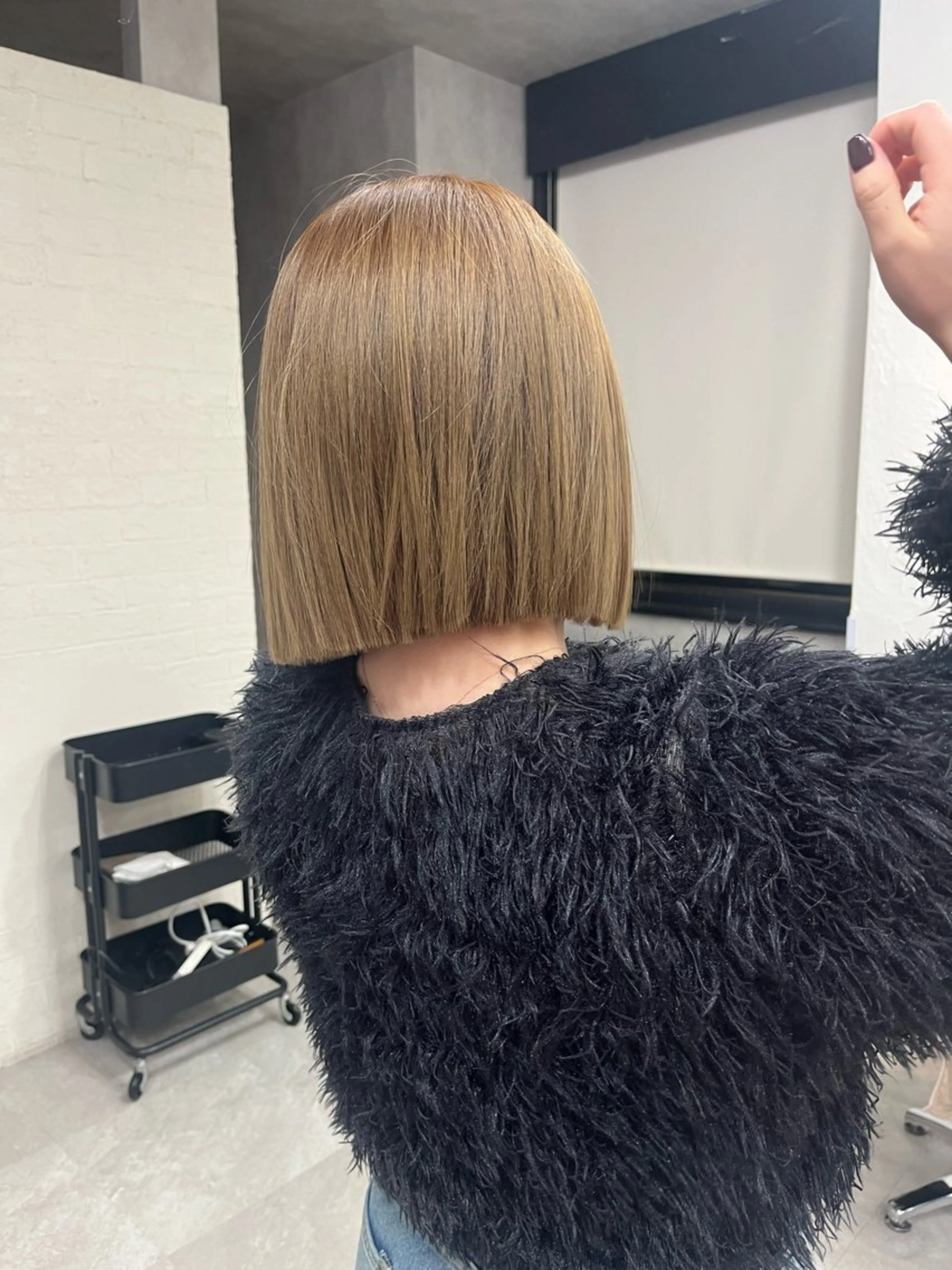 ショート 切りっぱなしボブ ボブ 💛【Dico】 ayuna💛のヘアスタイル