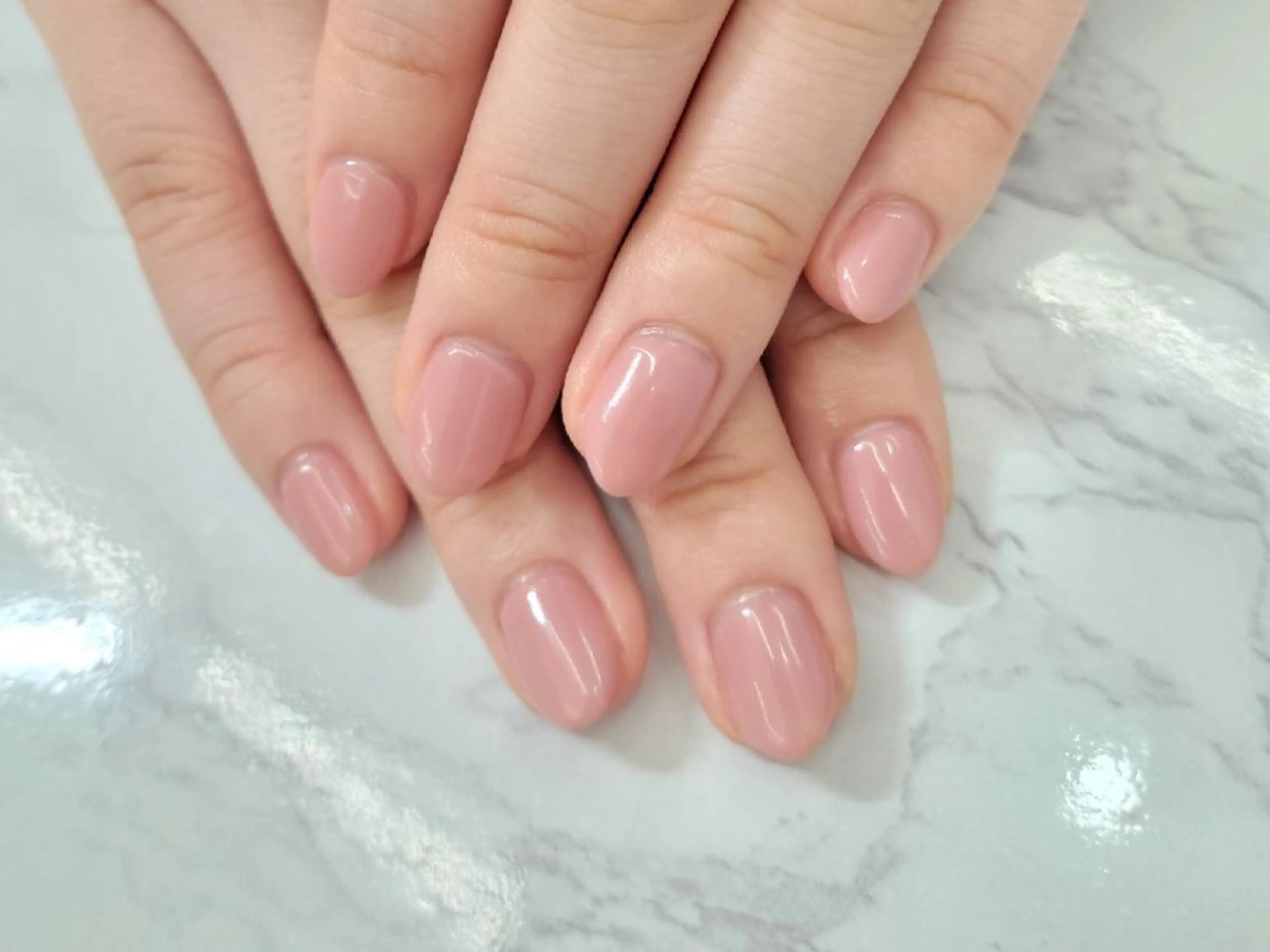 ネイル ジェルネイル パラジェル 春ネイル WHITELY みどりのネイルデザイン