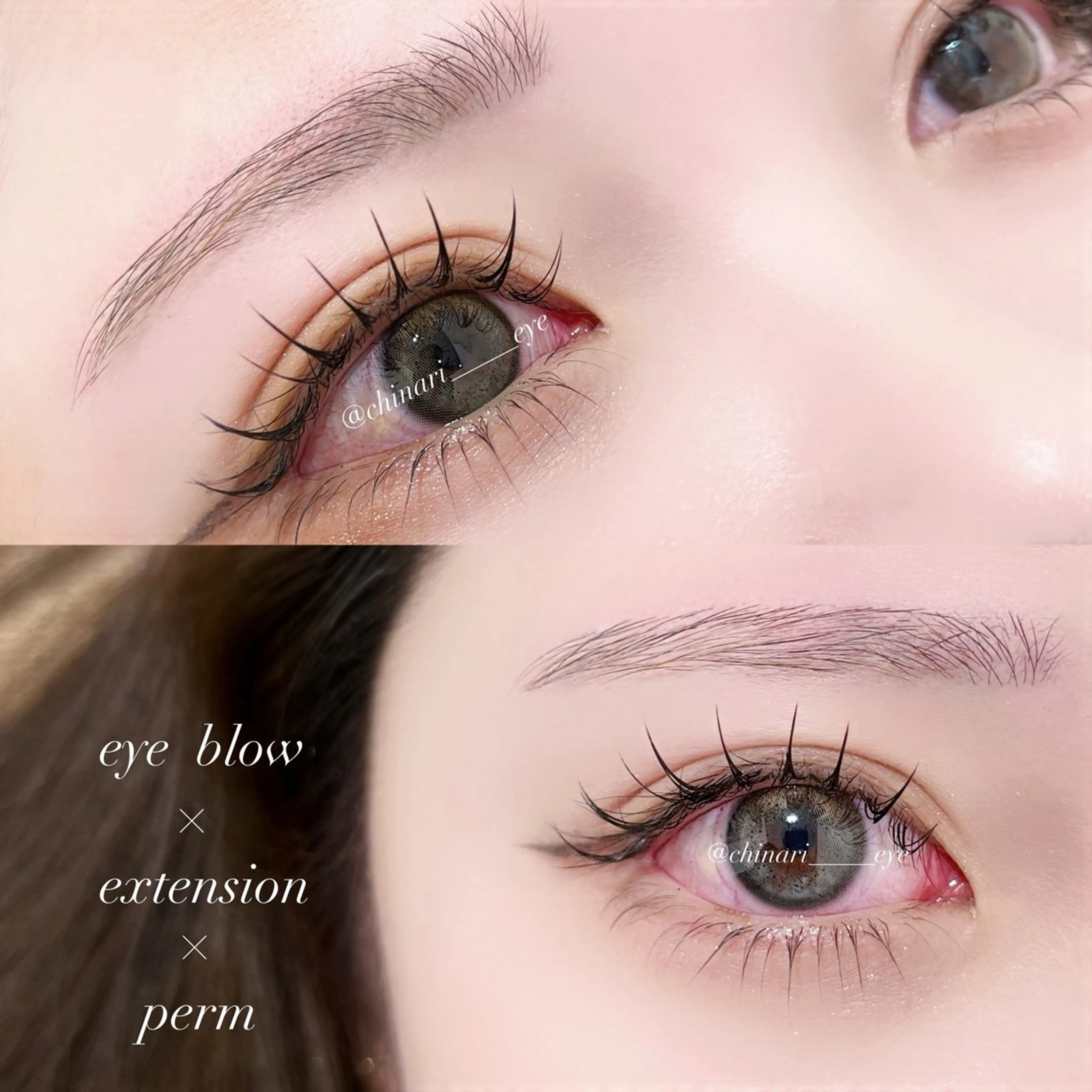 マツエク・マツパ 一重×まつ毛パーマ マツエク N,moe  Eyelash所属・N,moe‪☆ Chinariのマツエク・マツパデザイン