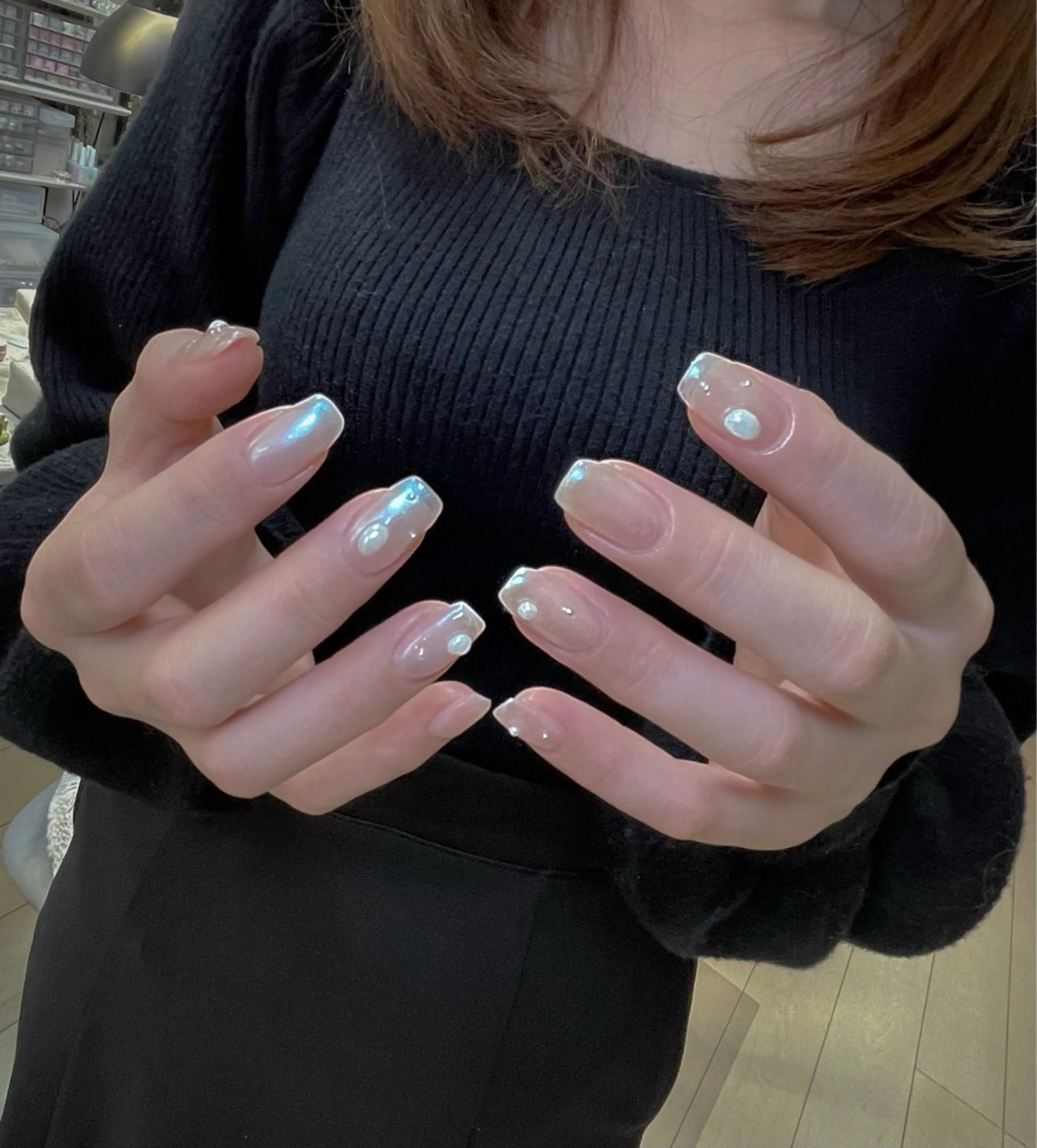 ミディアム ハンドネイル めぐみのネイルサロン 惠のネイルデザイン