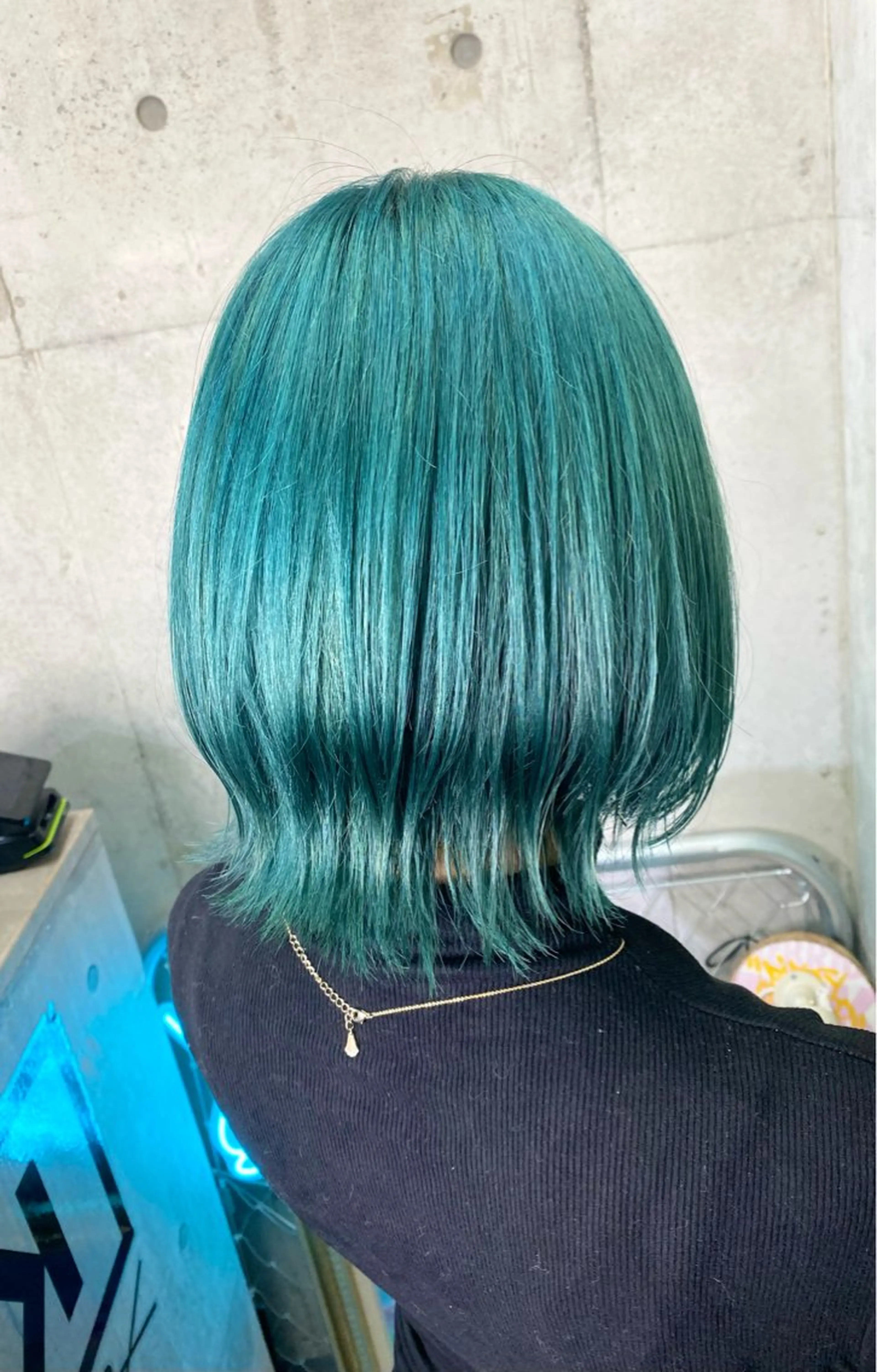 ショート ウルフカット ヘアカラー トリートメント 國分 伸也のヘアスタイル