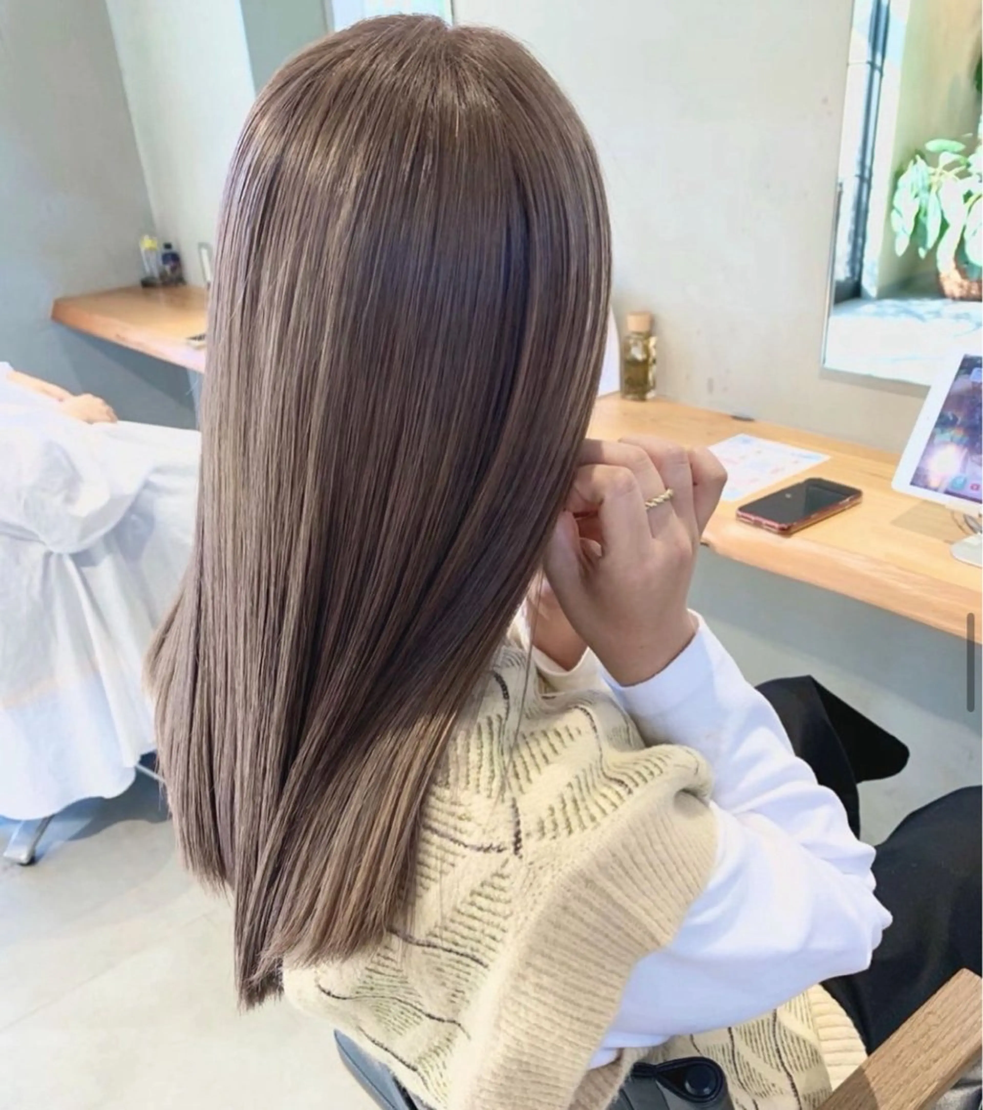 ロング カラー aina🐱 カラー/ストレートのヘアスタイル