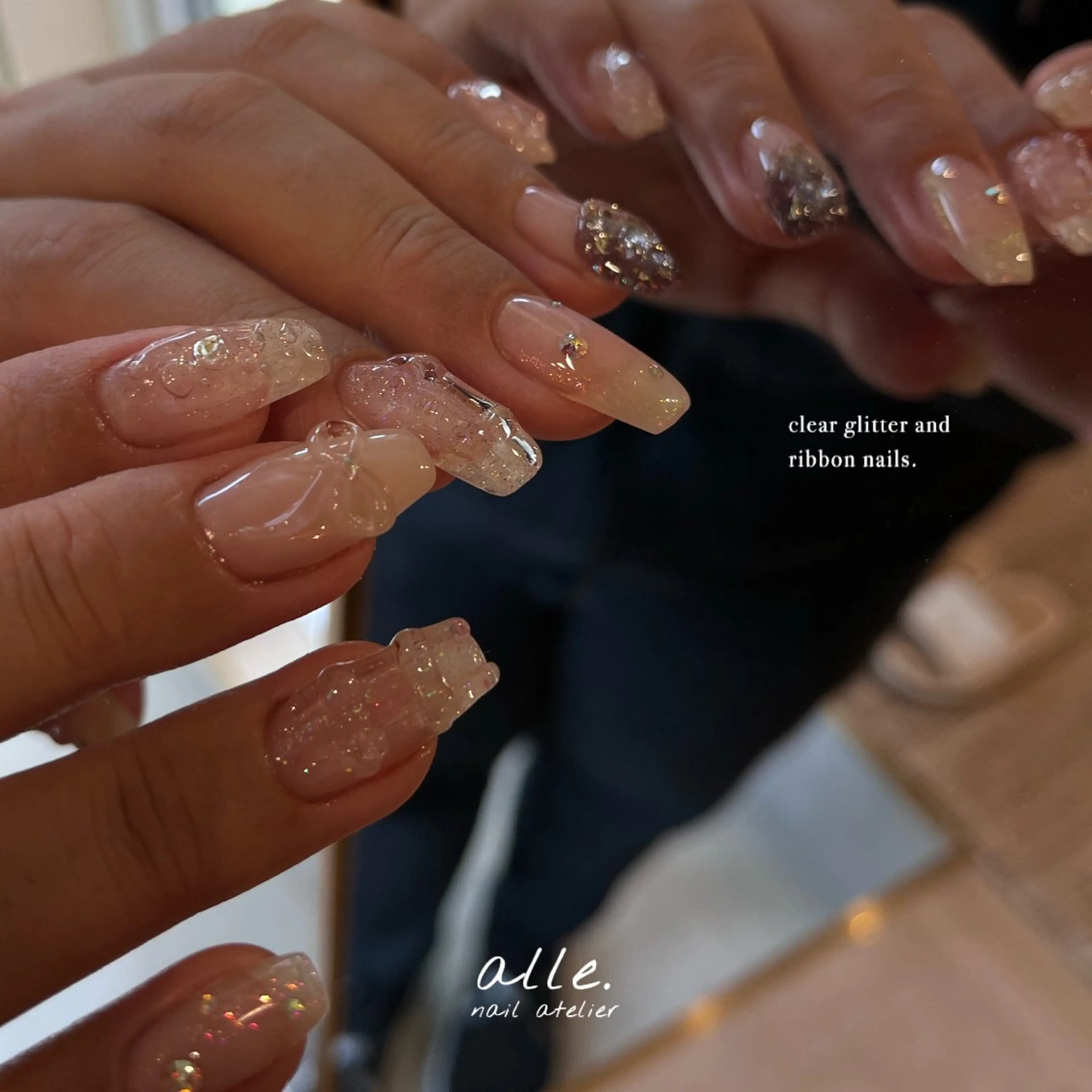 ネイル ハンドネイル atelier alle.のネイルデザイン