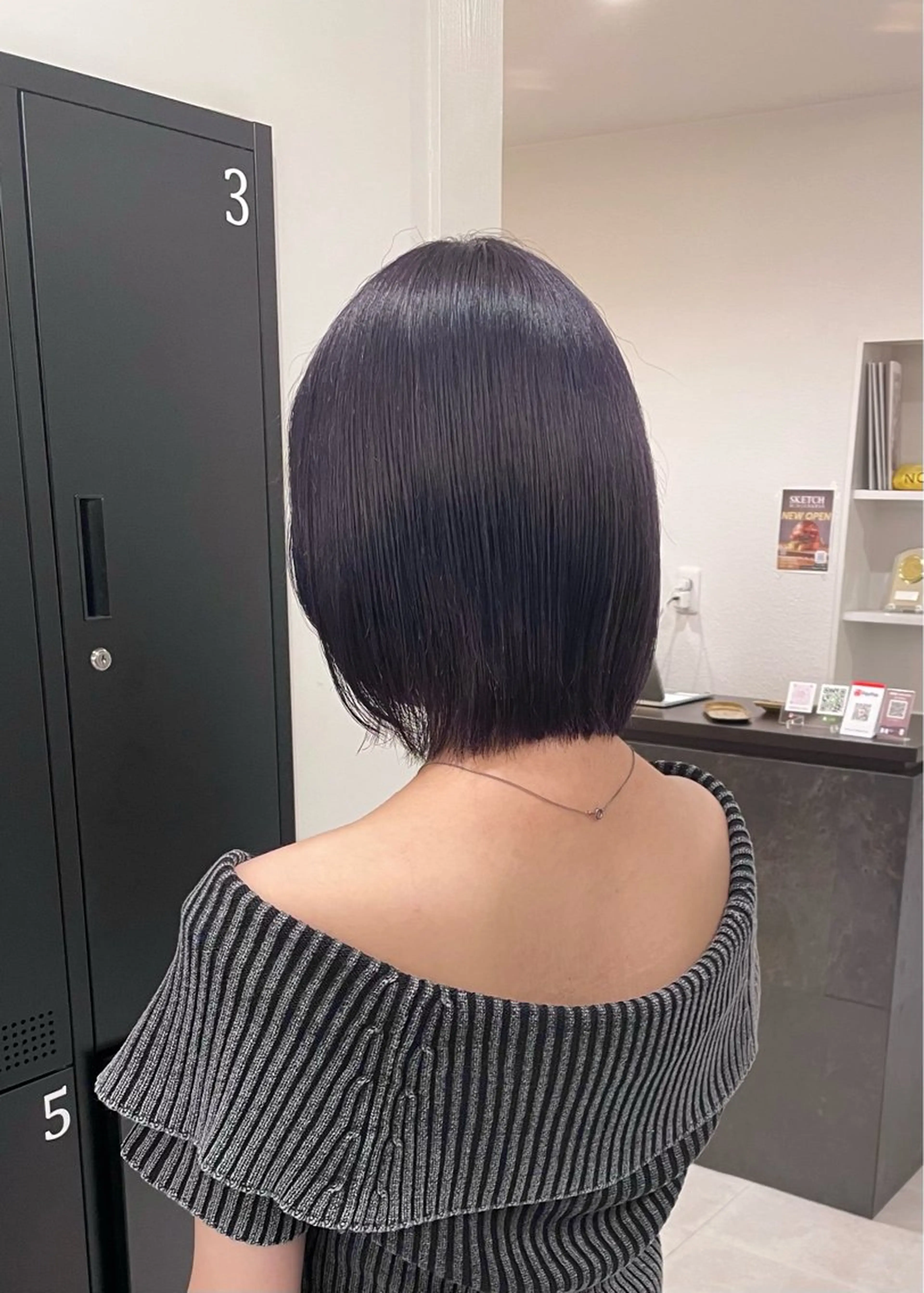 【 🫧ワンカラー✨️🎀 】艶カラー➕水素トリートメントの写真