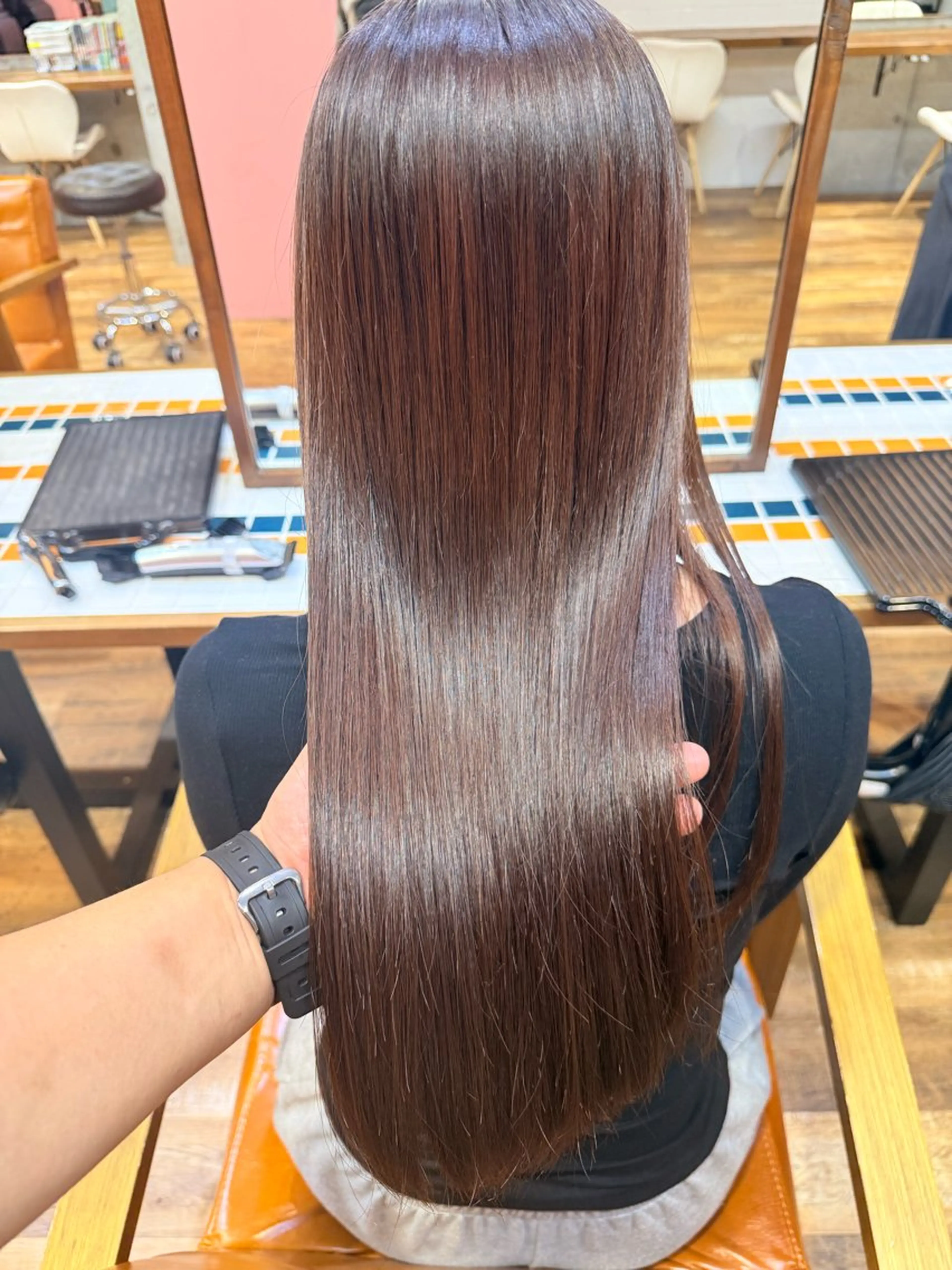 ロング カラー ヘアアレンジ カット ヘアカラー トリートメント レイヤー/髪質改善/ 北 啓吾のヘアスタイル