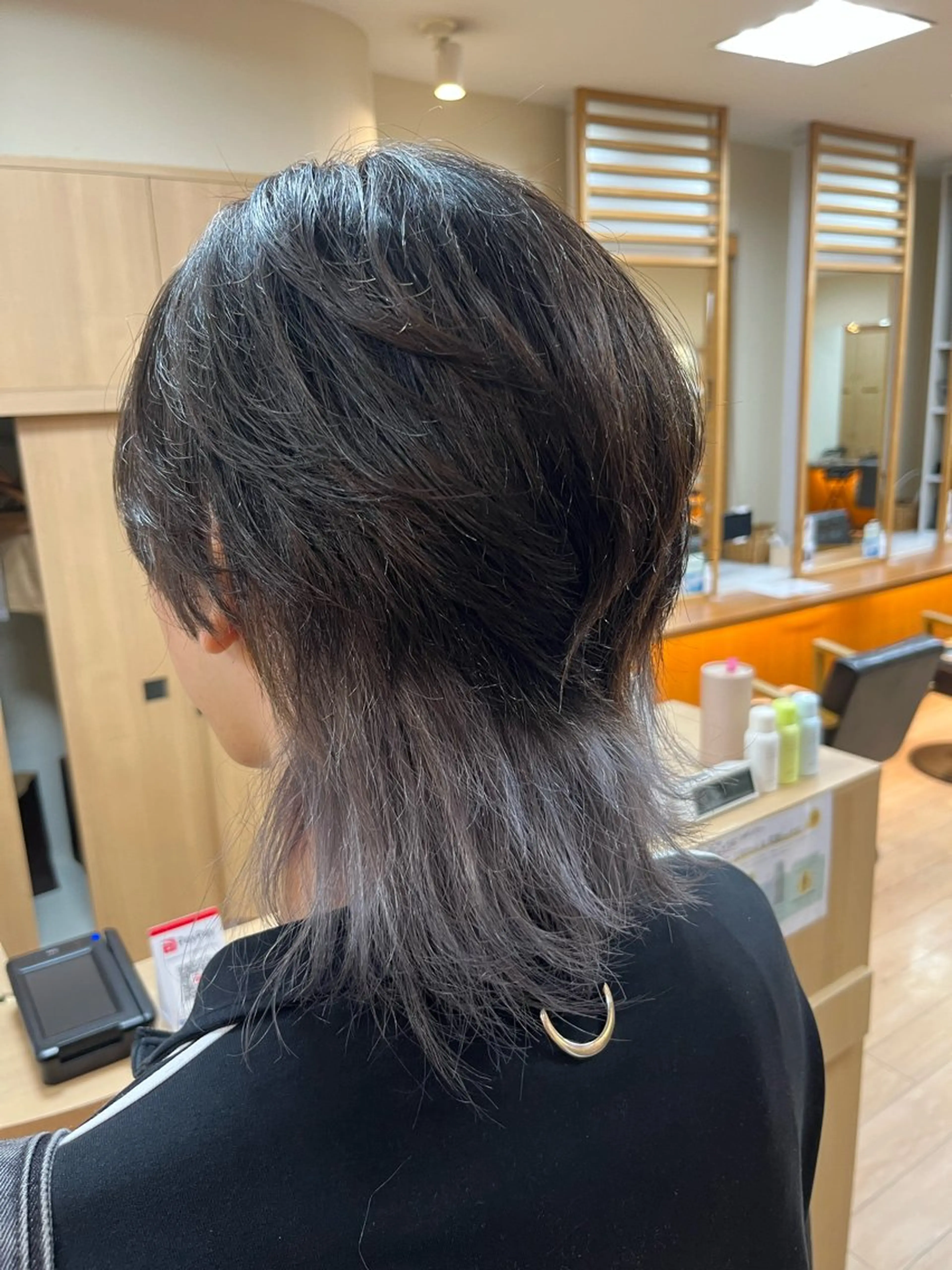 インナーカラー(ブリーチ込み)の写真