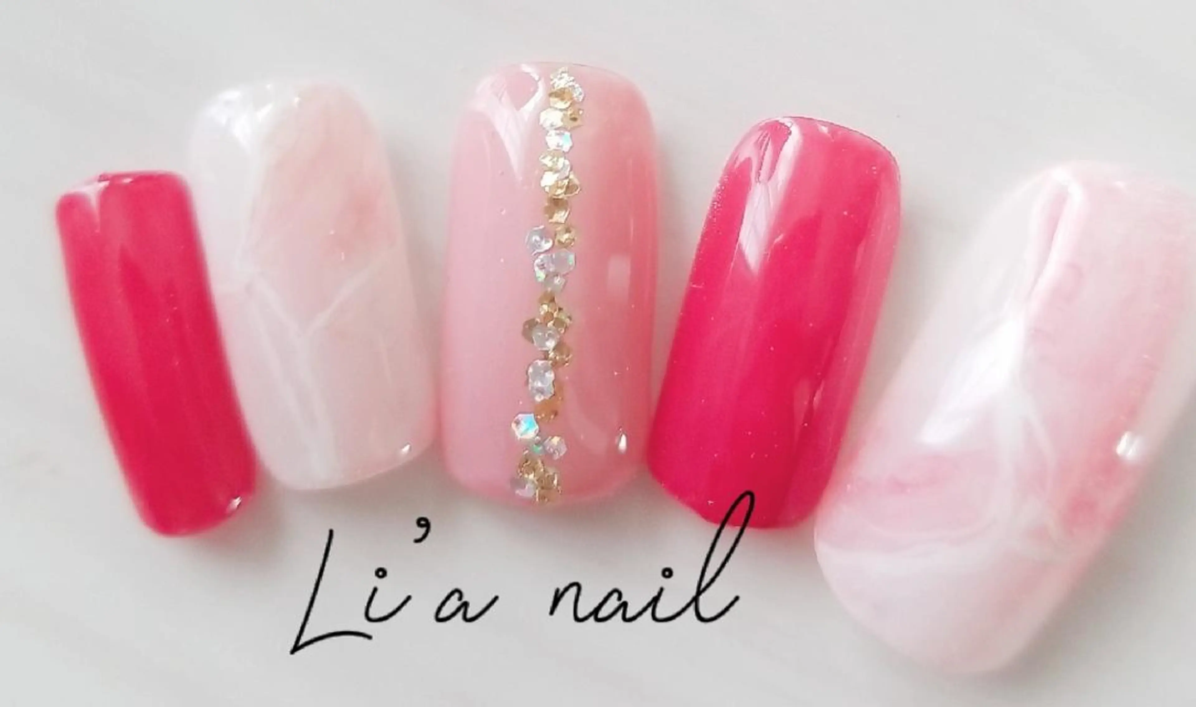 ネイル ハンドネイル ハンドケア Li'a  nailのネイルデザイン