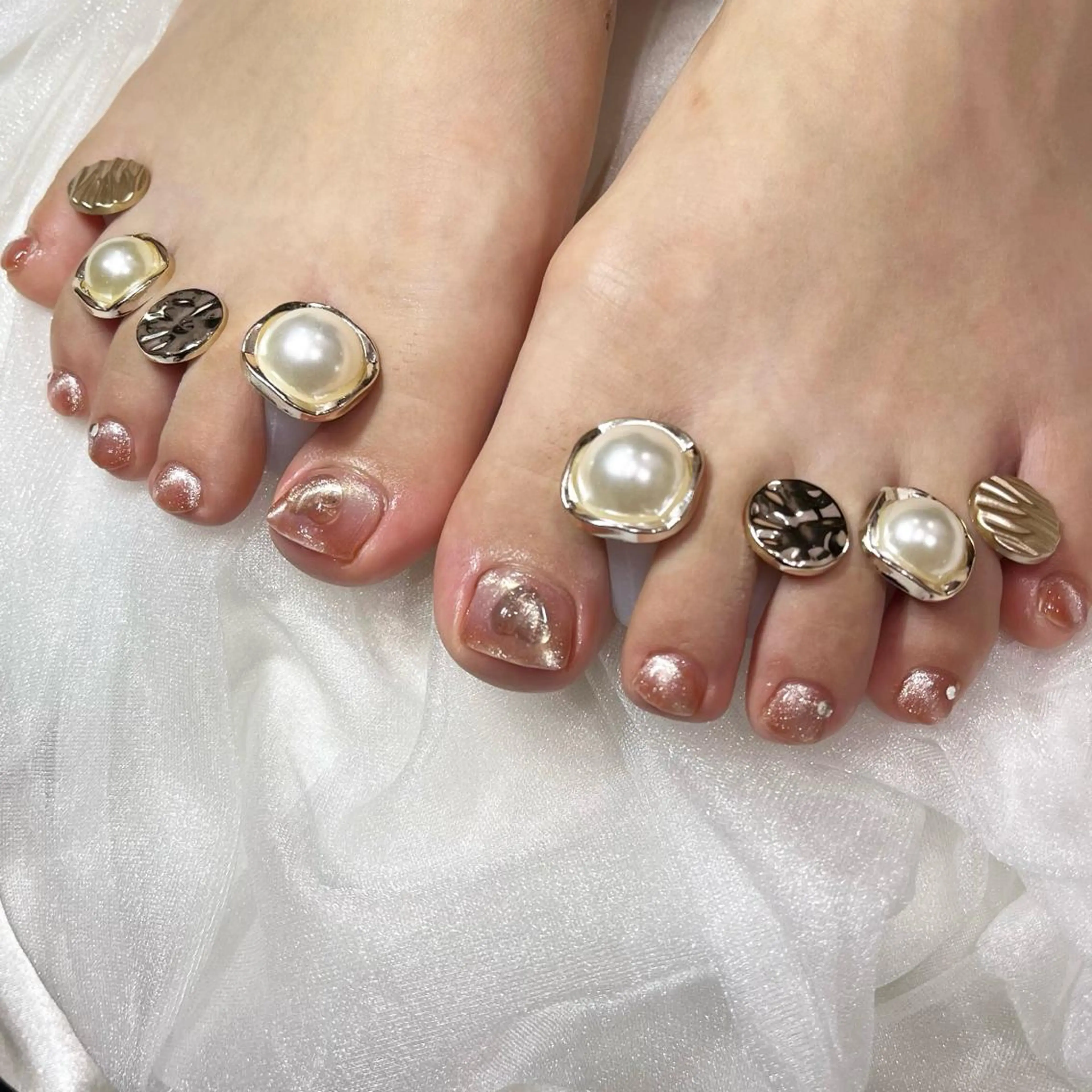 ロング ネイル Nail Salon  Kのネイルデザイン