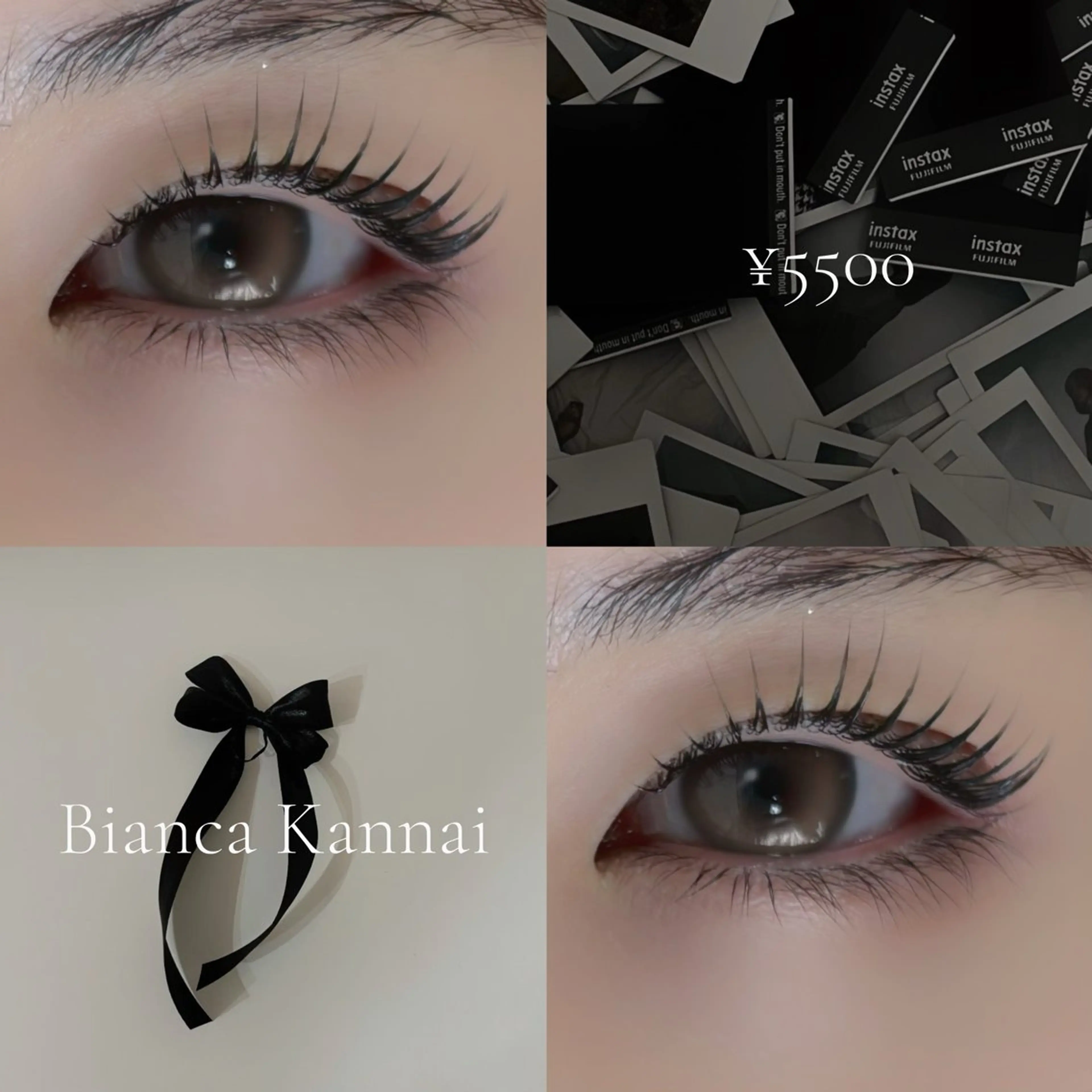 マツエク・マツパ マツパ BIANCA🤍🎀 OGAWAのマツエク・マツパデザイン