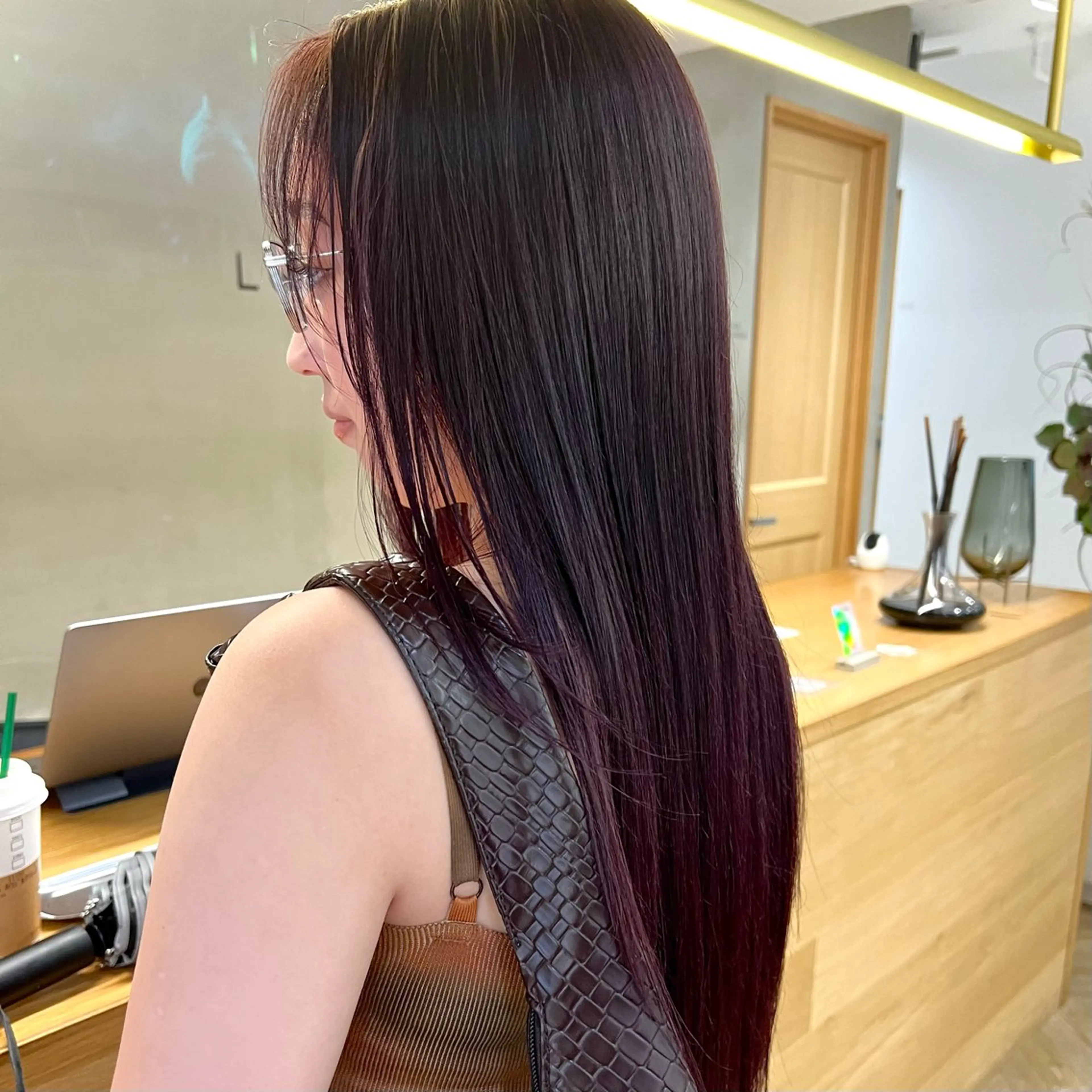 ロング カラー レイヤーカット/暖色 カラー/mao🎀のヘアスタイル