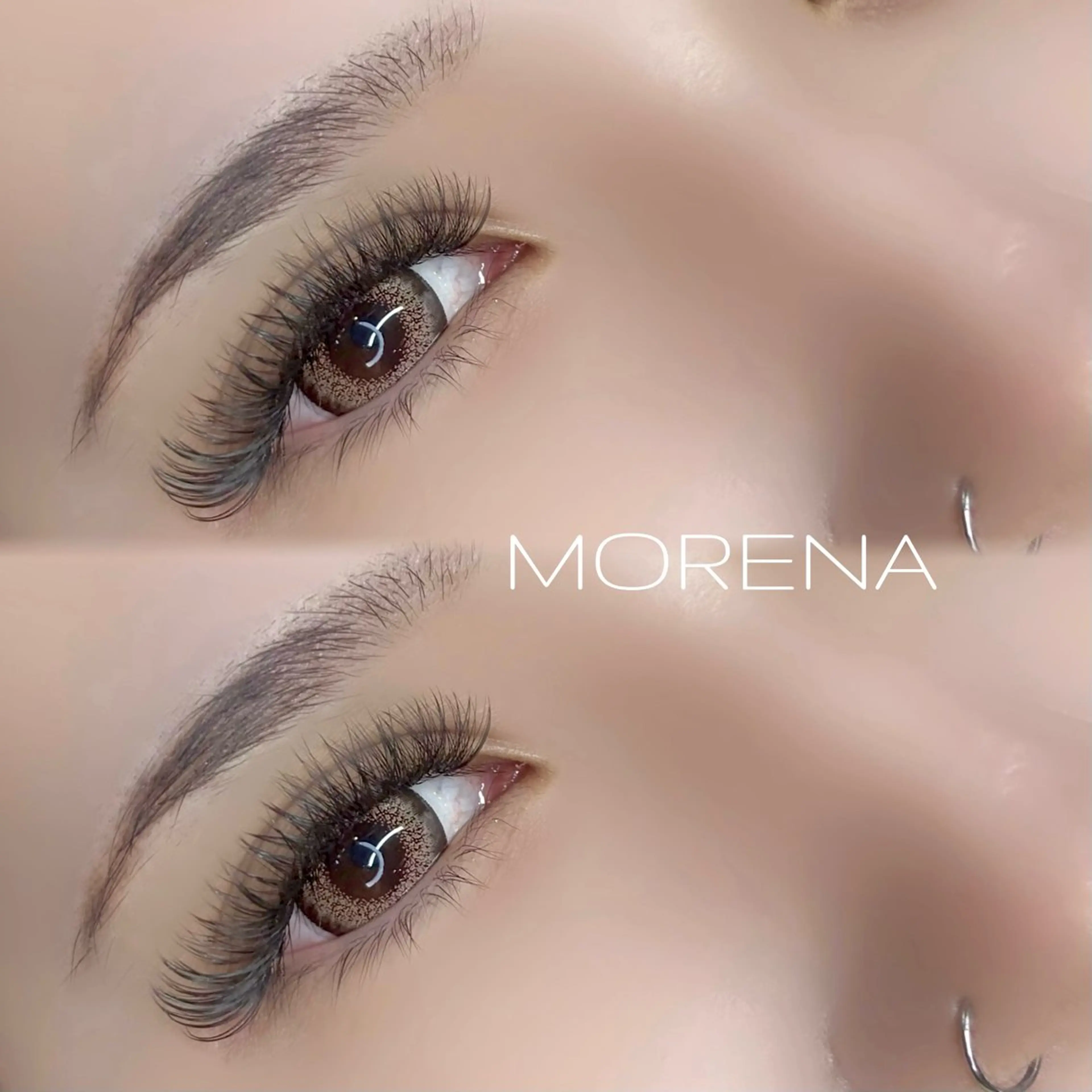 マツエク・マツパ 小顔eyelash MORENAのマツエク・マツパデザイン