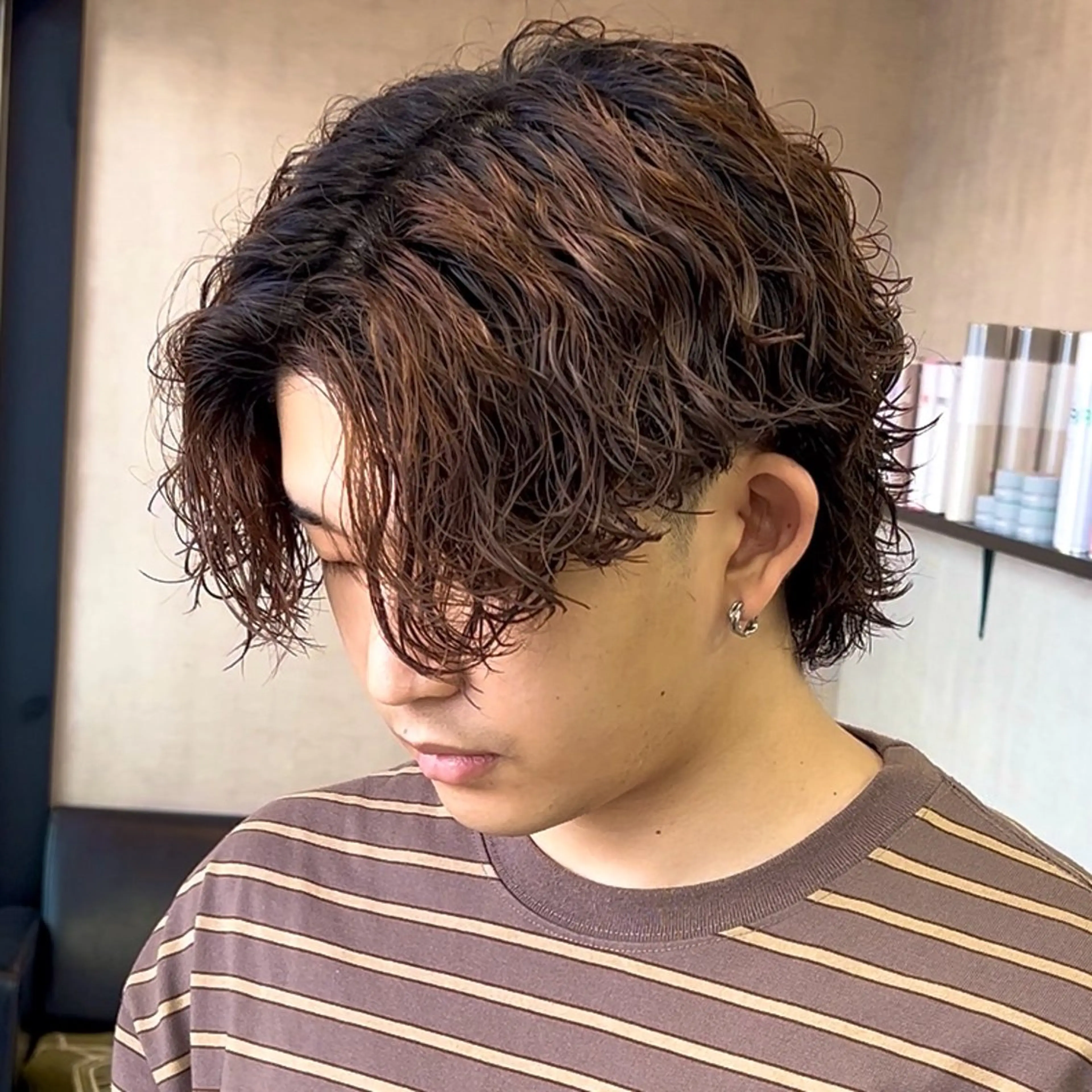 カラー パーマ メンズ カット パーマ 💡似合わせのプロ 💡takutoのヘアスタイル