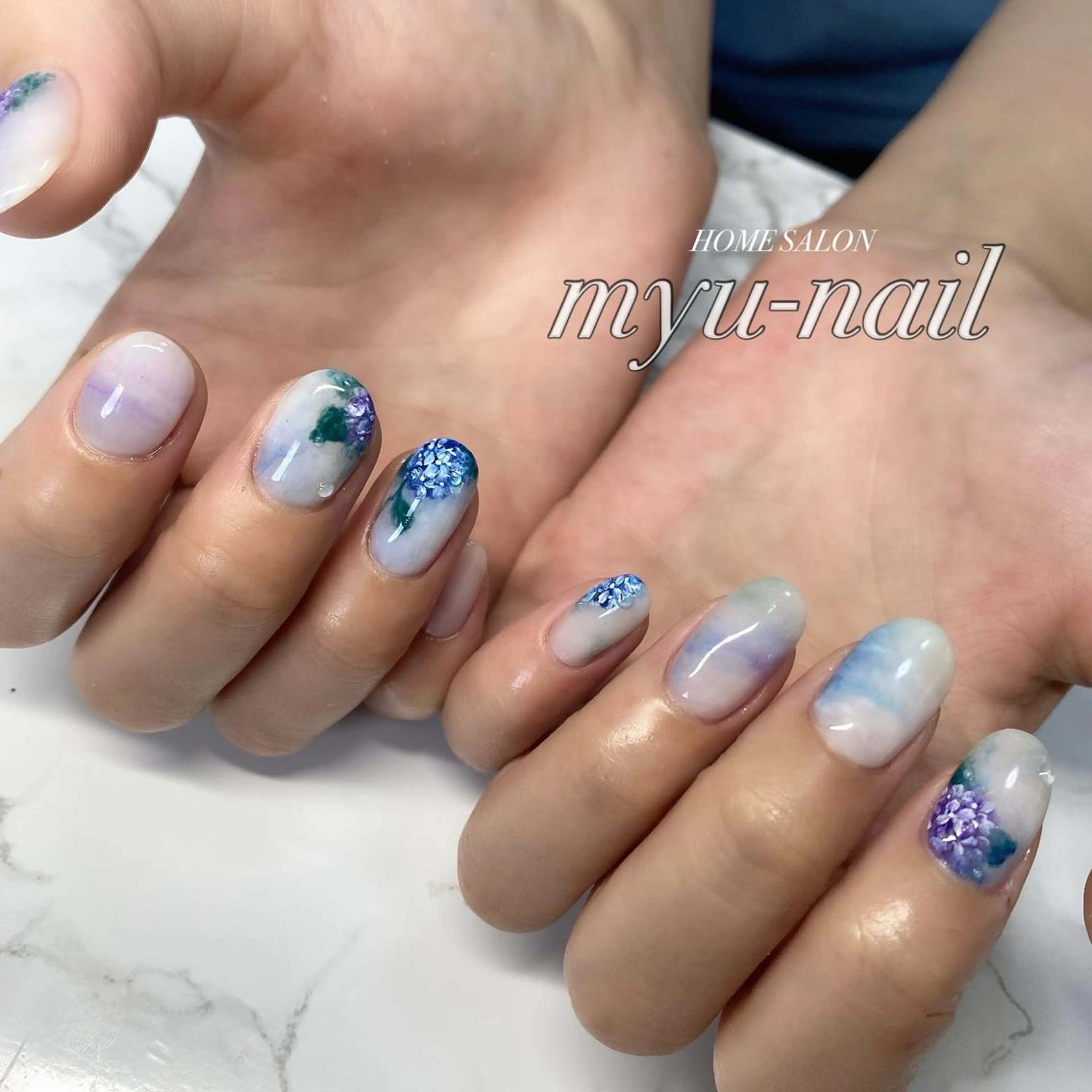 ネイル ホームサロン myu-nailのネイルデザイン