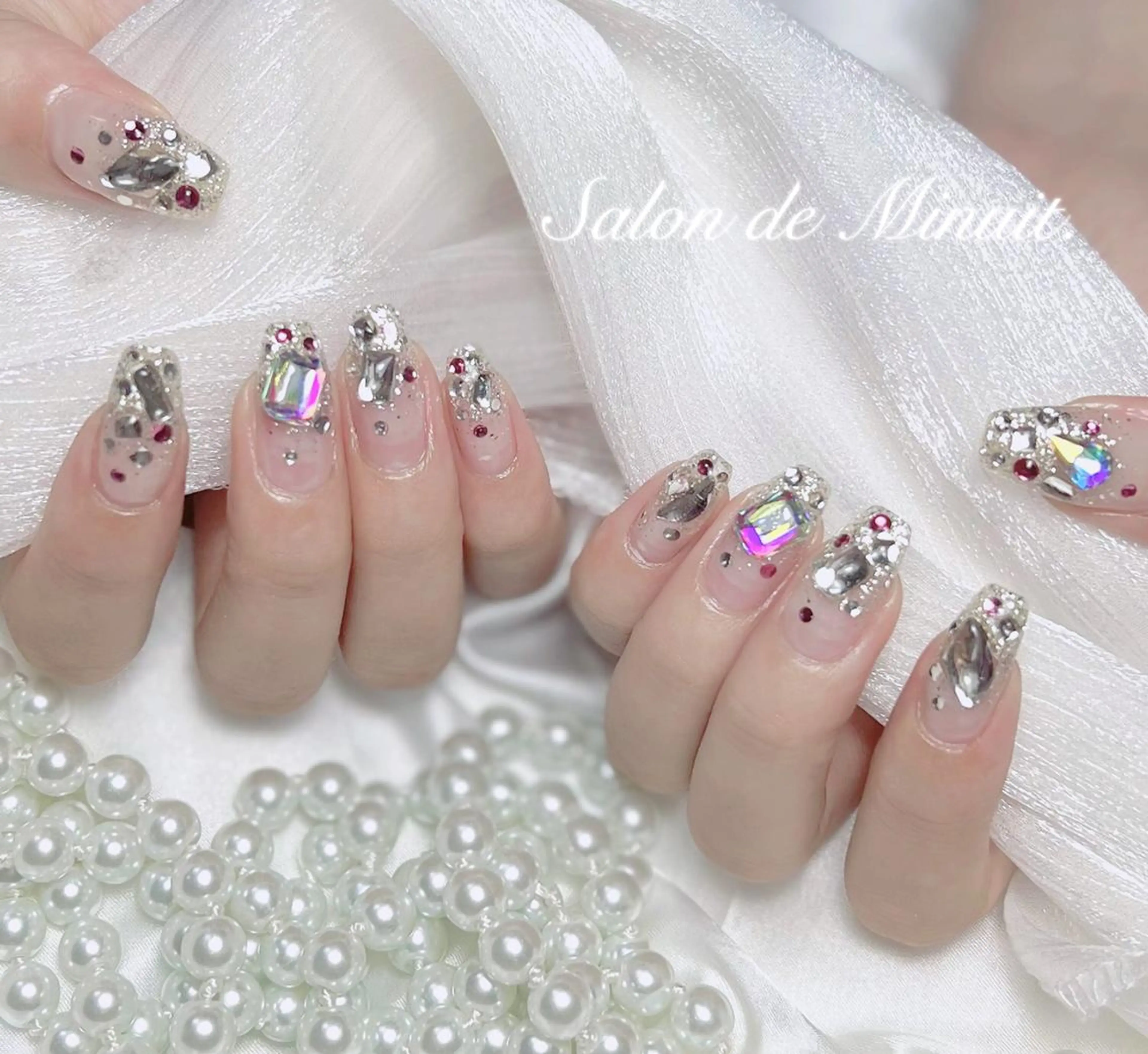 ネイル ハンドネイル ハンドケア Momo 🤍のネイルデザイン