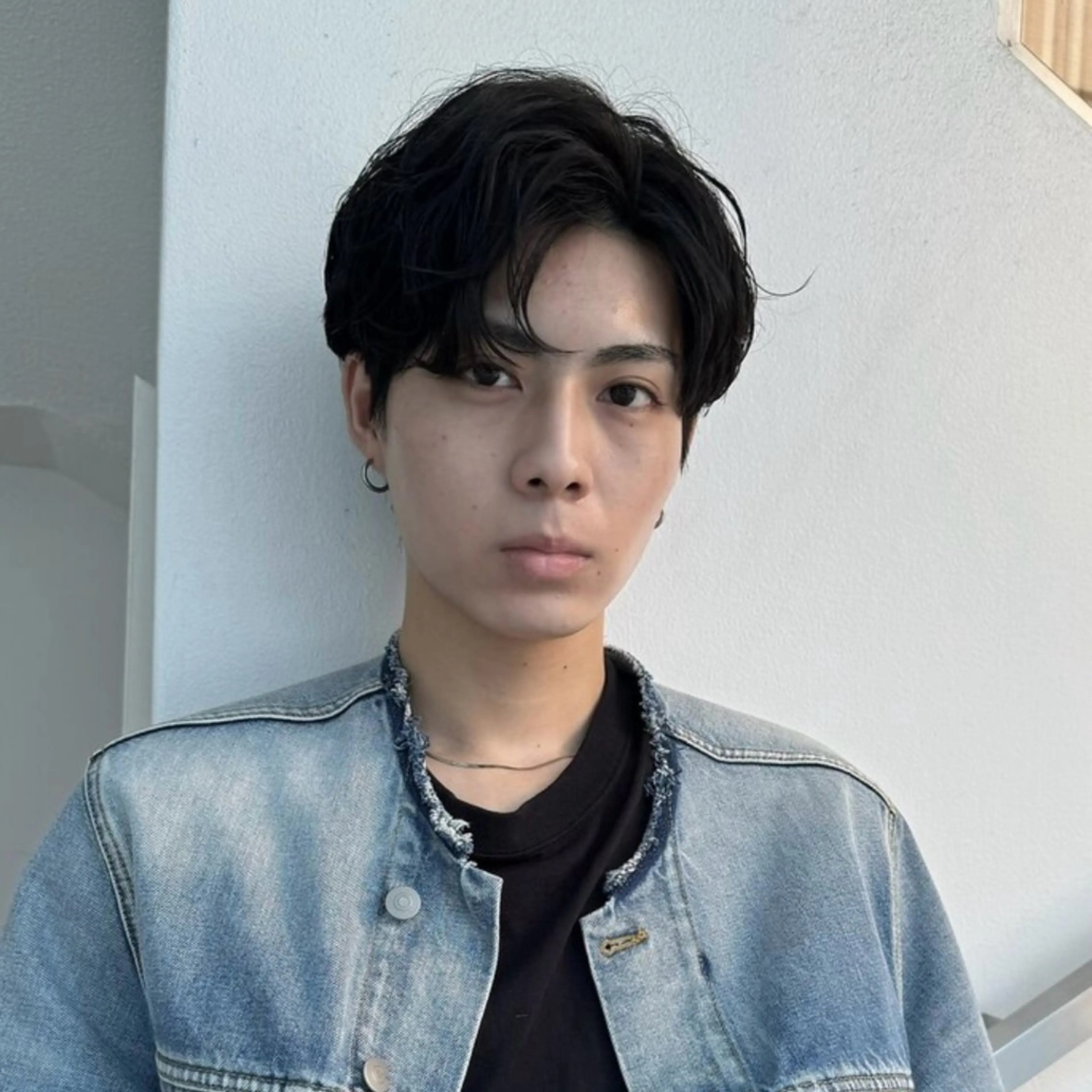 ショート パーマ メンズ カット パーマ ハイトーン/パーマ/ メンズ / 櫻本🌐のヘアスタイル