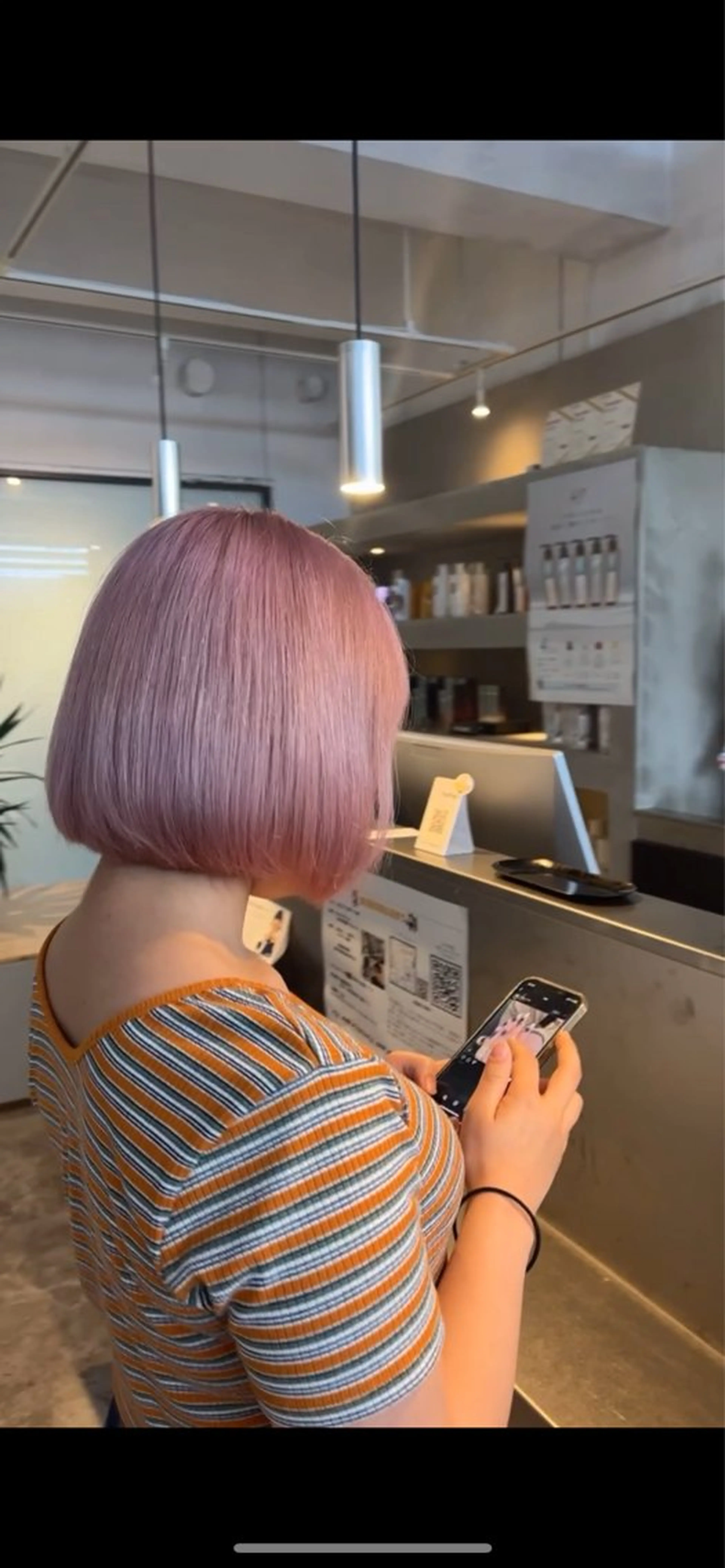 ショート カラー ブリーチ 帆乃華🐰ྀི🎀 カットモデル募集🌟のヘアスタイル