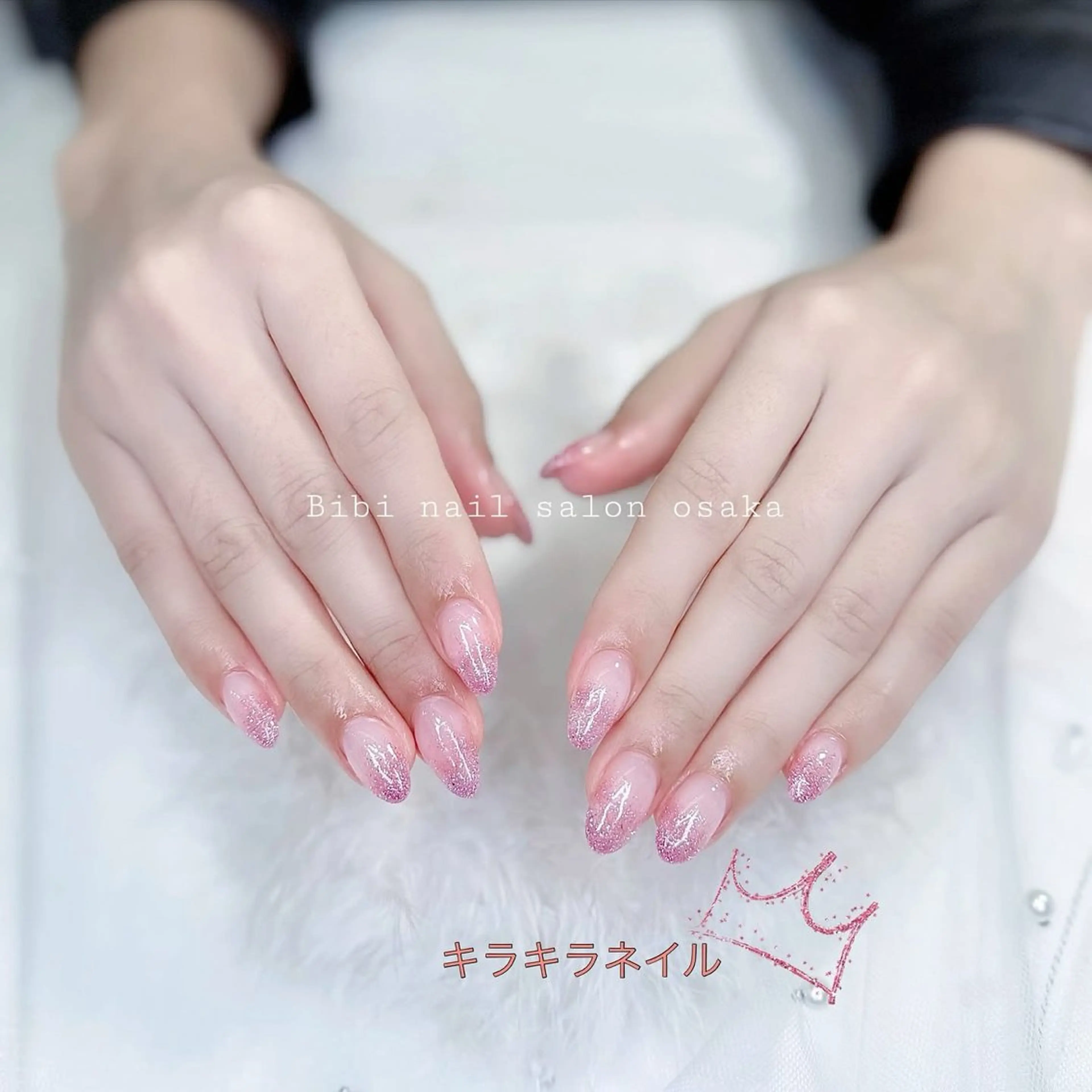 ショート ハンドネイル Bibi beauty spa Osaka所属・Chann Channのネイルデザイン