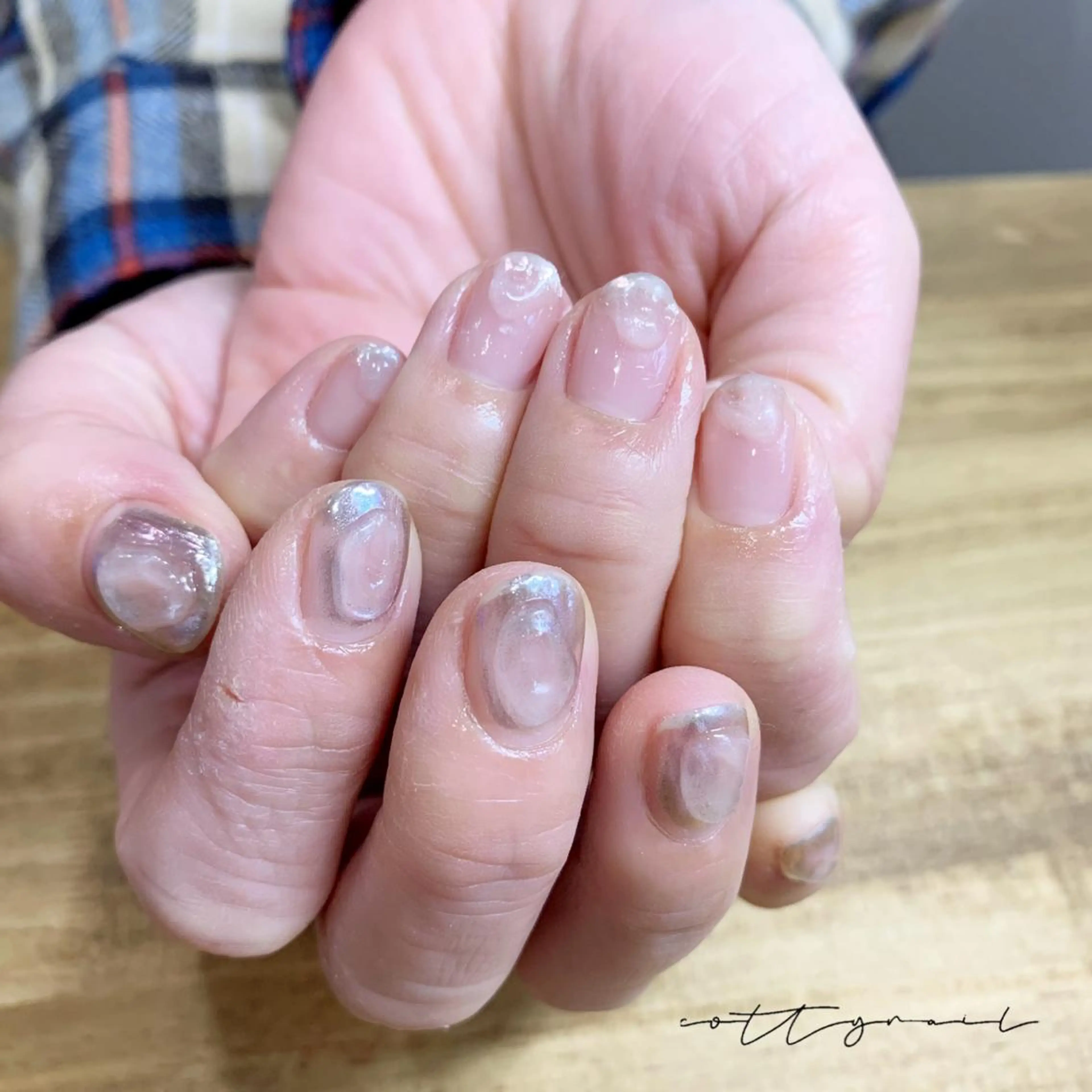 ネイル アートネイル ジェルネイル ニュアンスネイル cottynail -miki-のその他イメージ