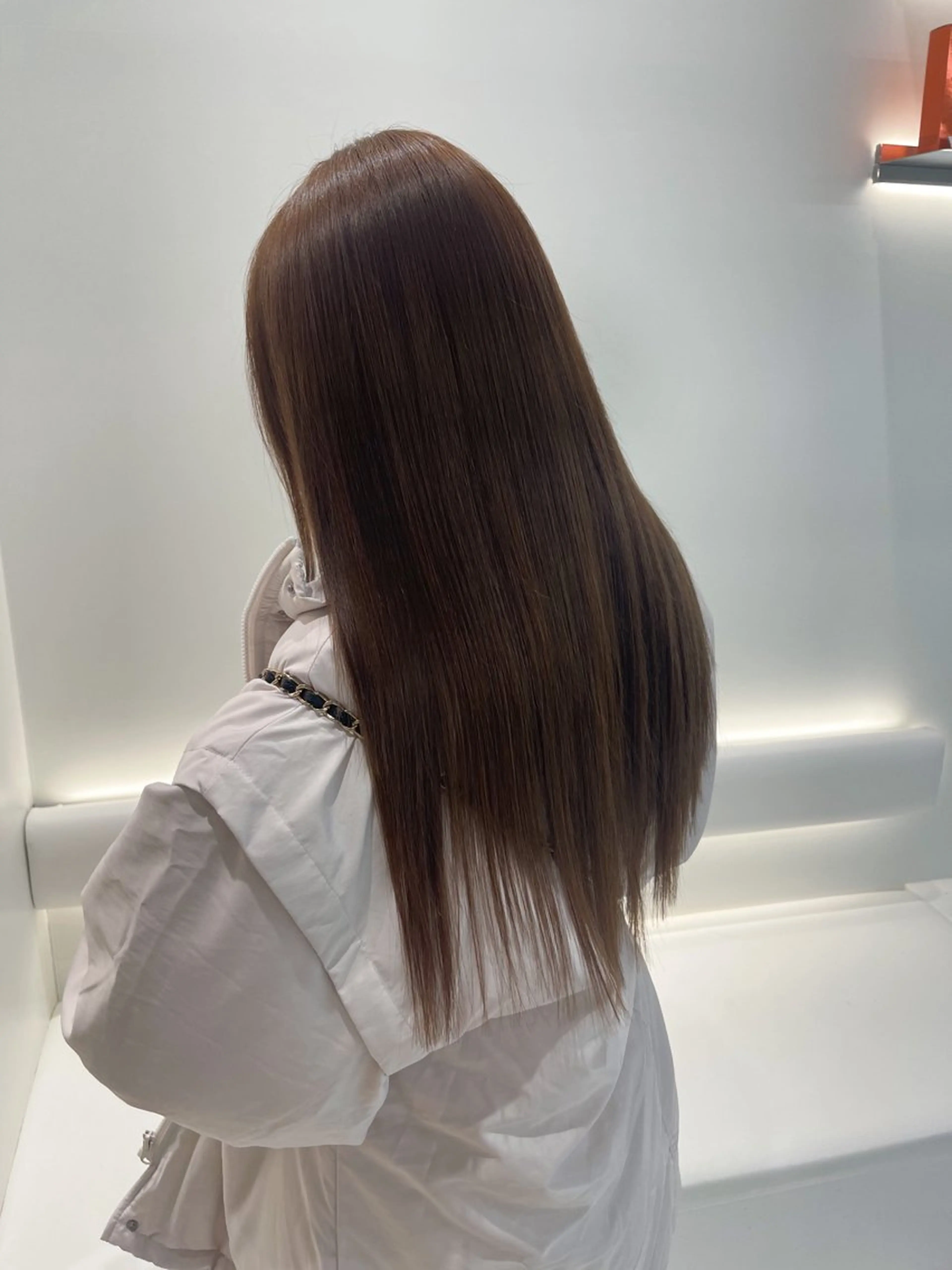 ロング カラー ベージュカラー ロング トリートメント /カラー/NAOKIのヘアスタイル