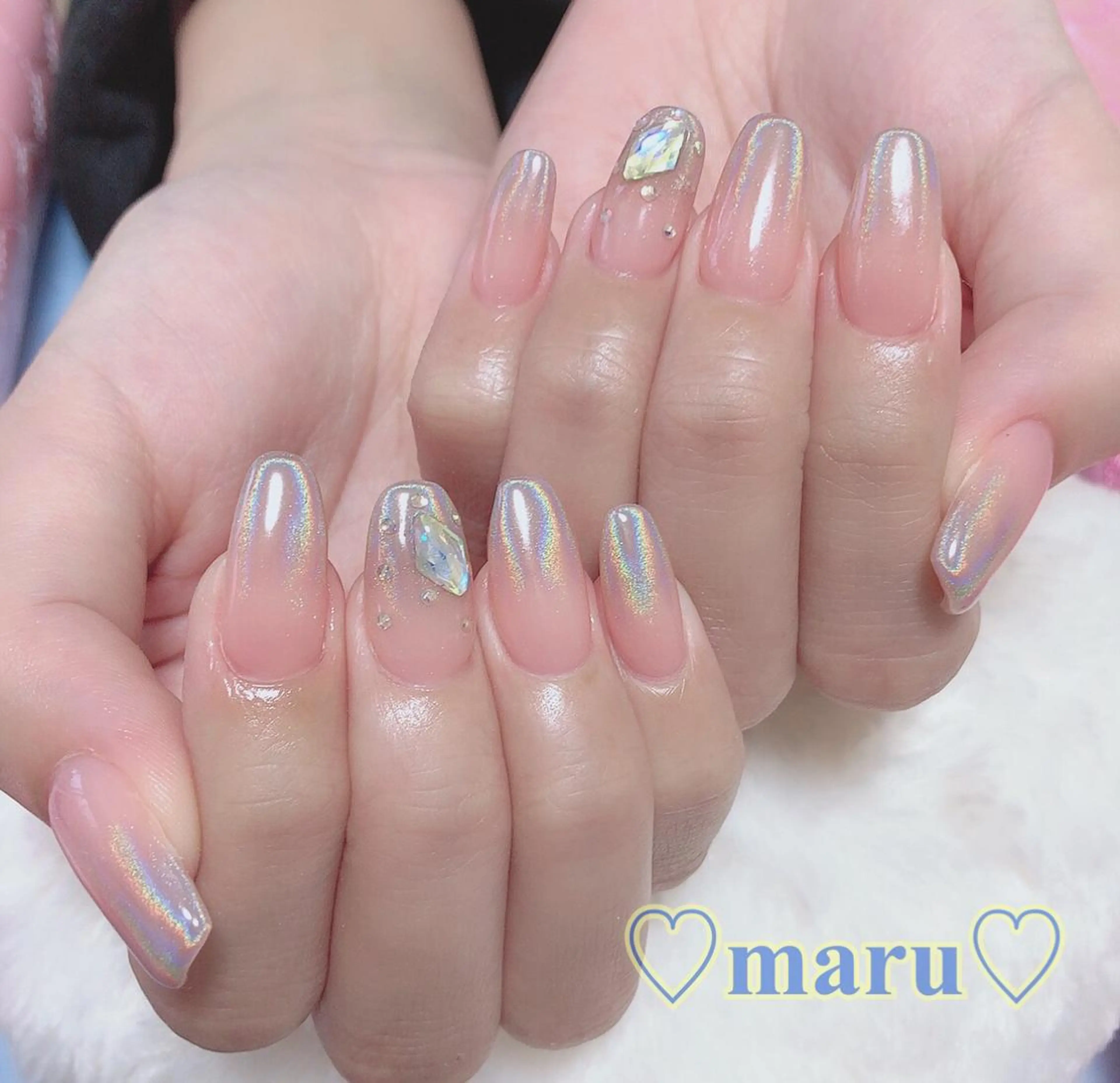 ネイル ハンドネイル フットネイル まるみ ♡のネイルデザイン