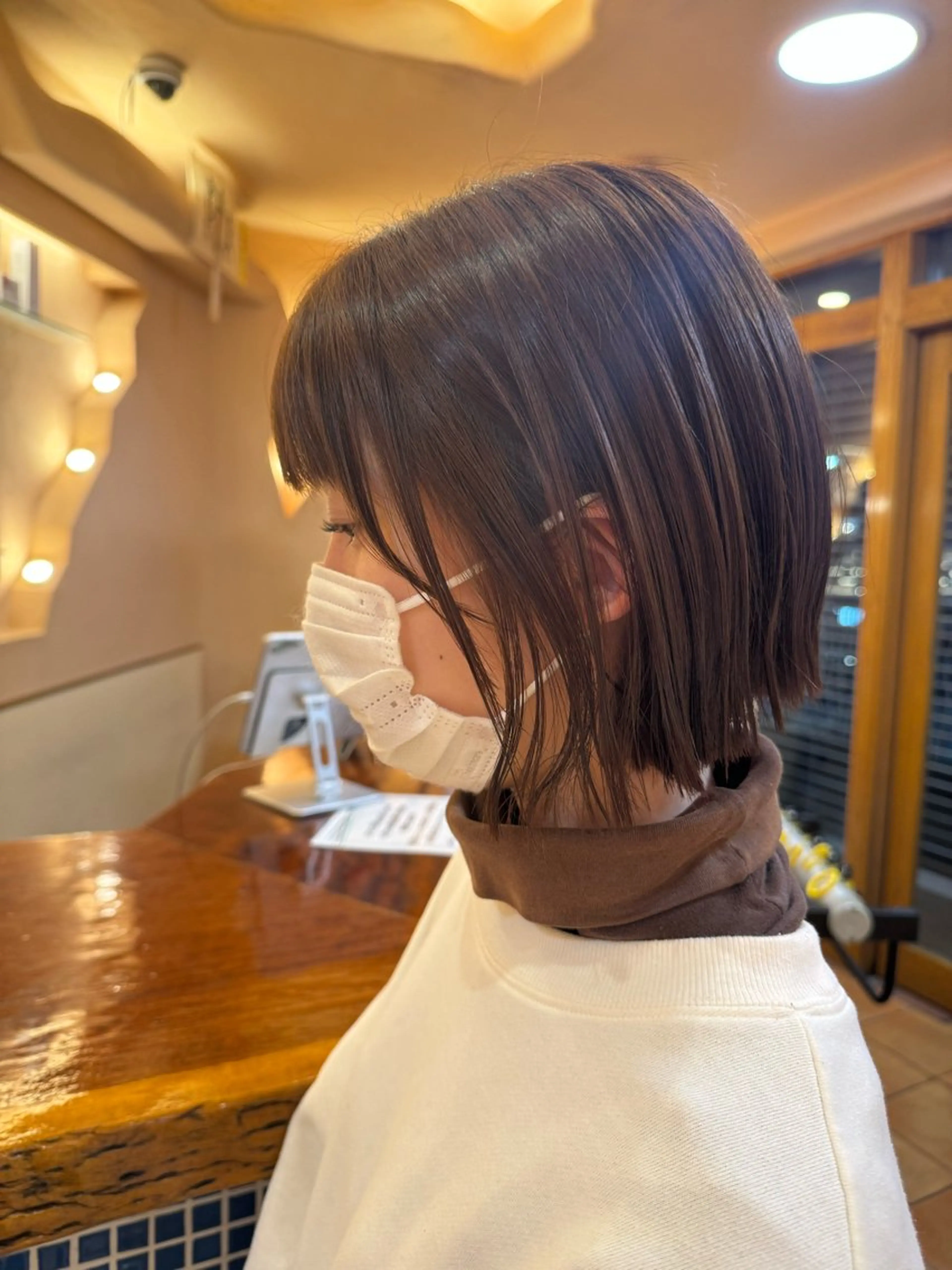 ショート モリオフロムロンドン原宿本店所属・ショート/ボブ/ハイ トーン/Nanahaのヘアスタイル