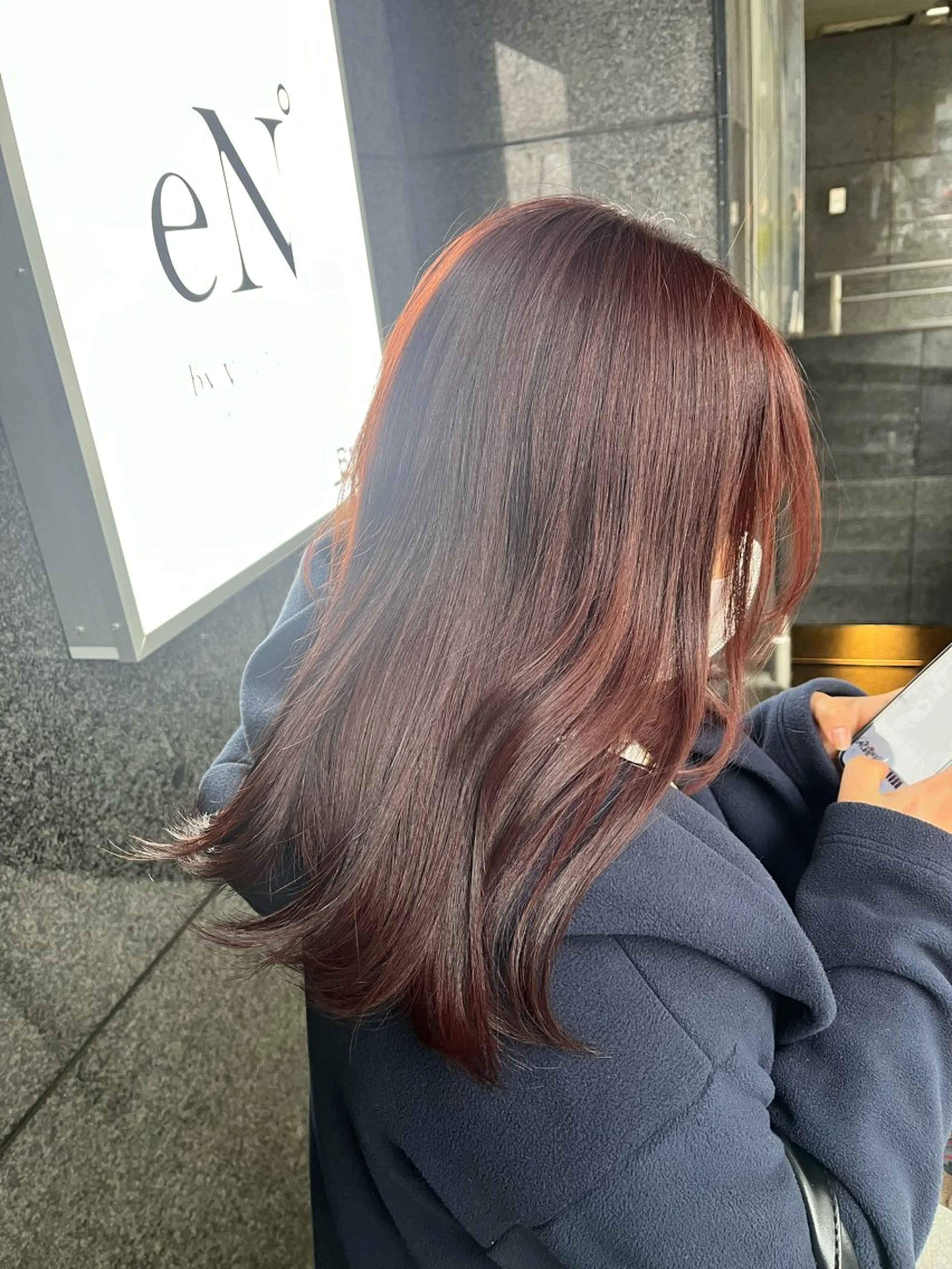 カラー 髪質改善/レイヤー× 縮毛矯正🤍maiのヘアスタイル