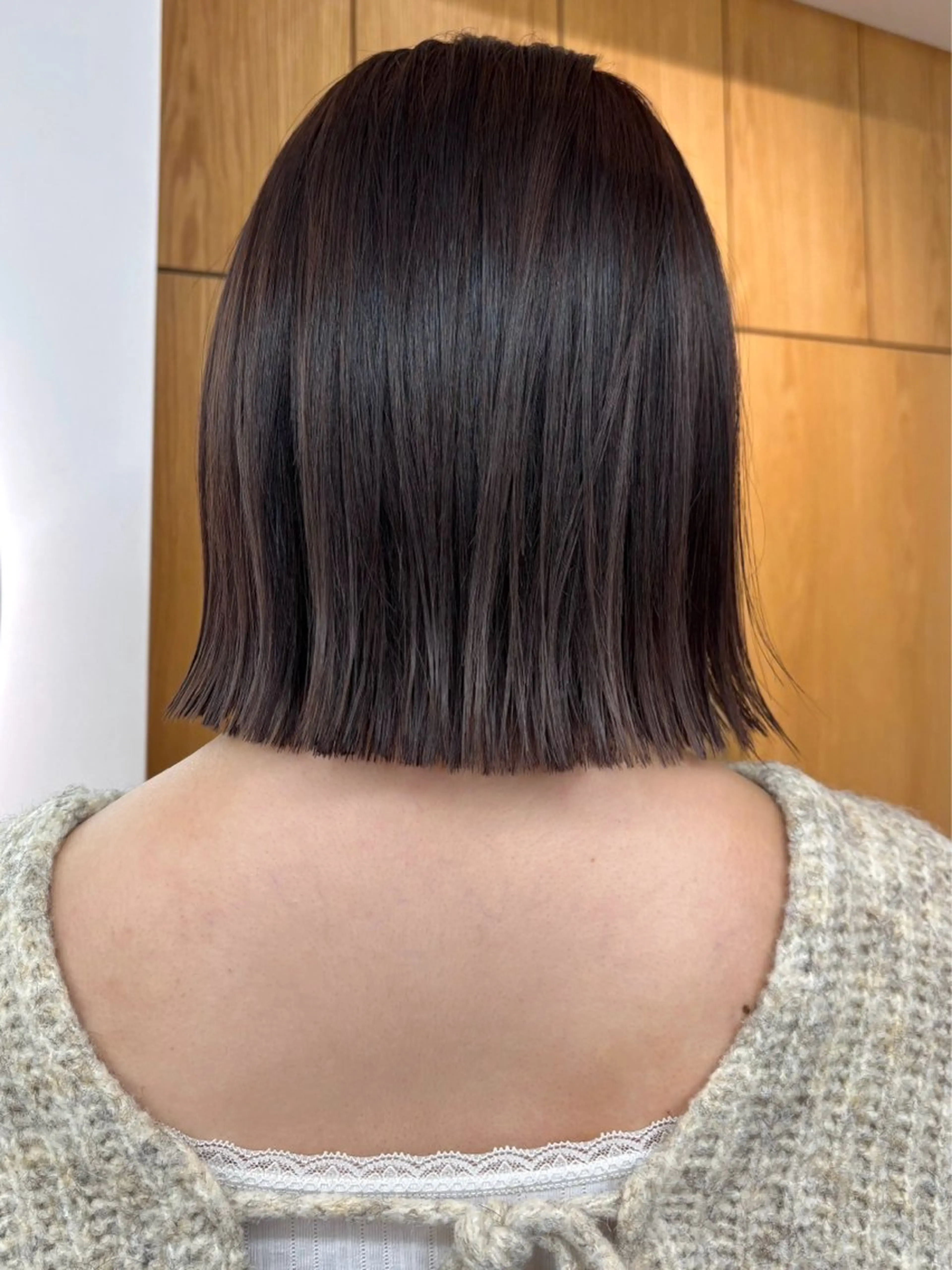 ショート ヘアカラー トリートメント ボブ/透明感カラー/ 似合わせ🌿高田知那のヘアスタイル